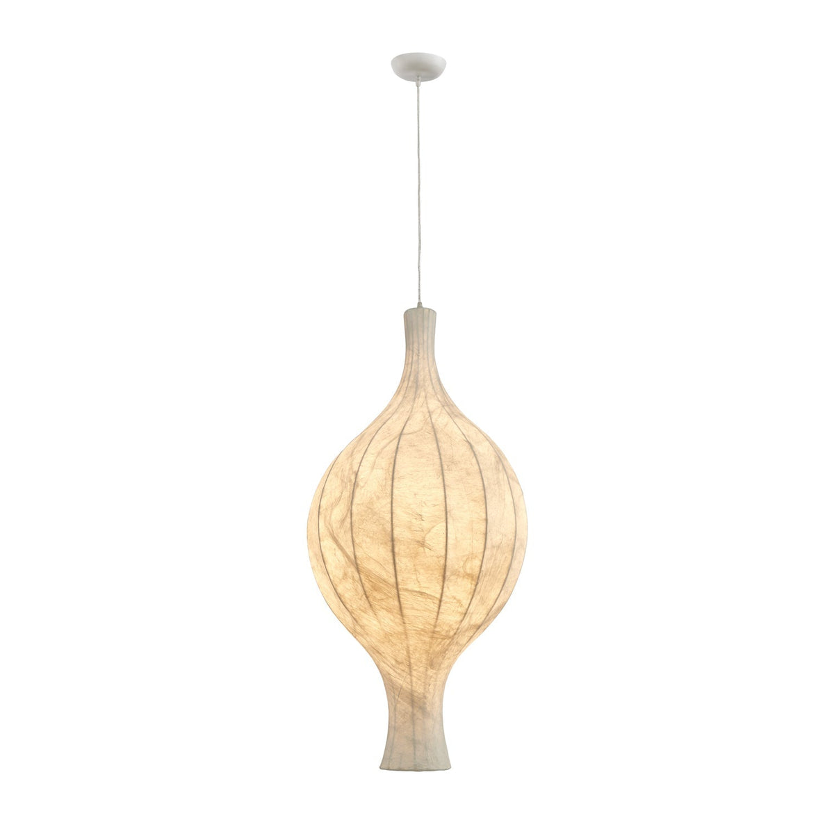 Orvelion Organic Mulberry Silk Pendant Light