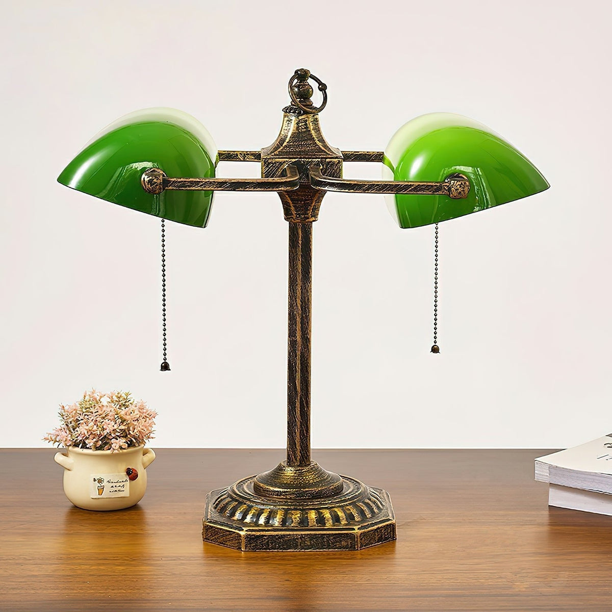 Osilel Vintage Brass Desk Lamp