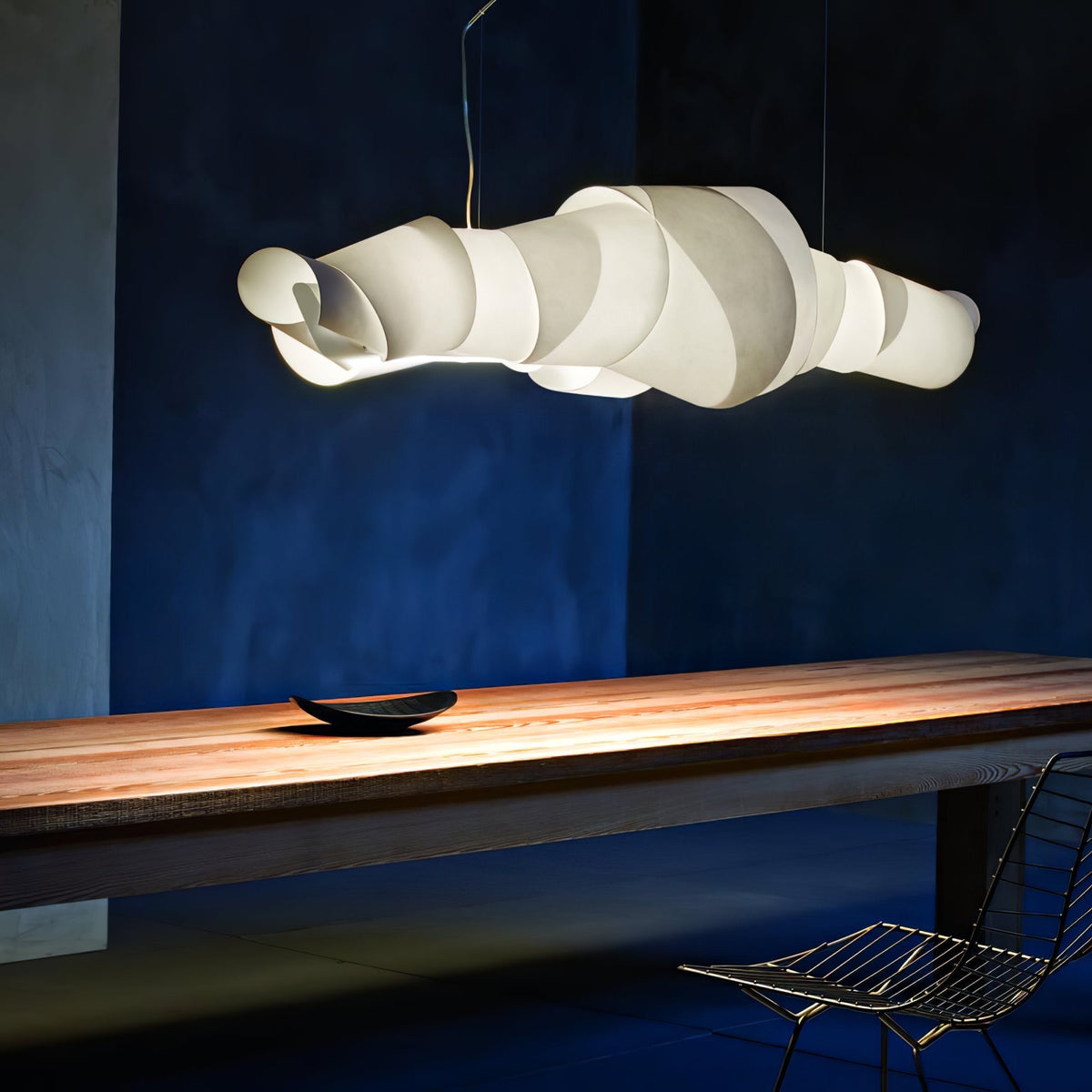 Ribbon Playful PVC Chandelier