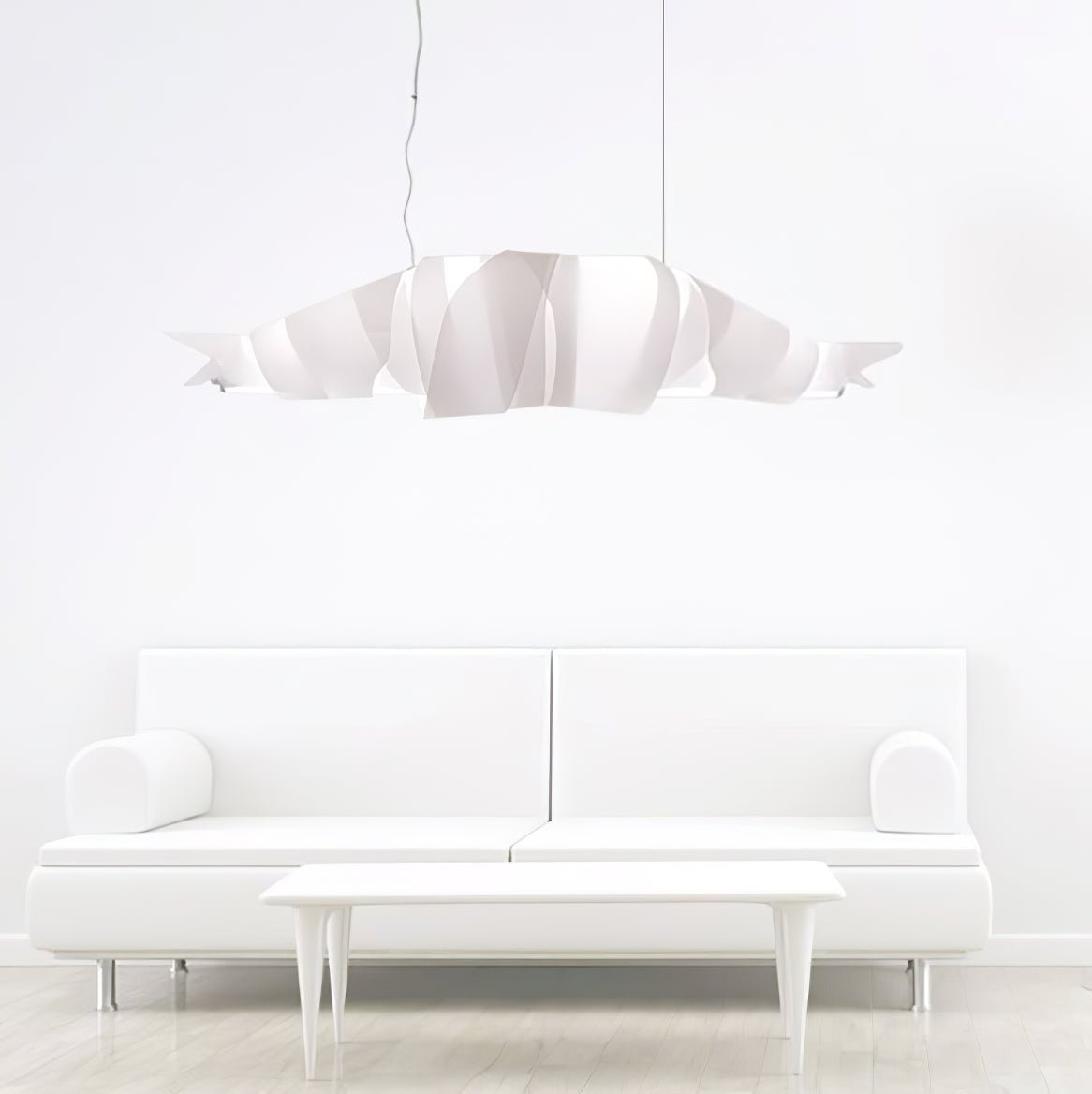 Ribbon Playful PVC Chandelier