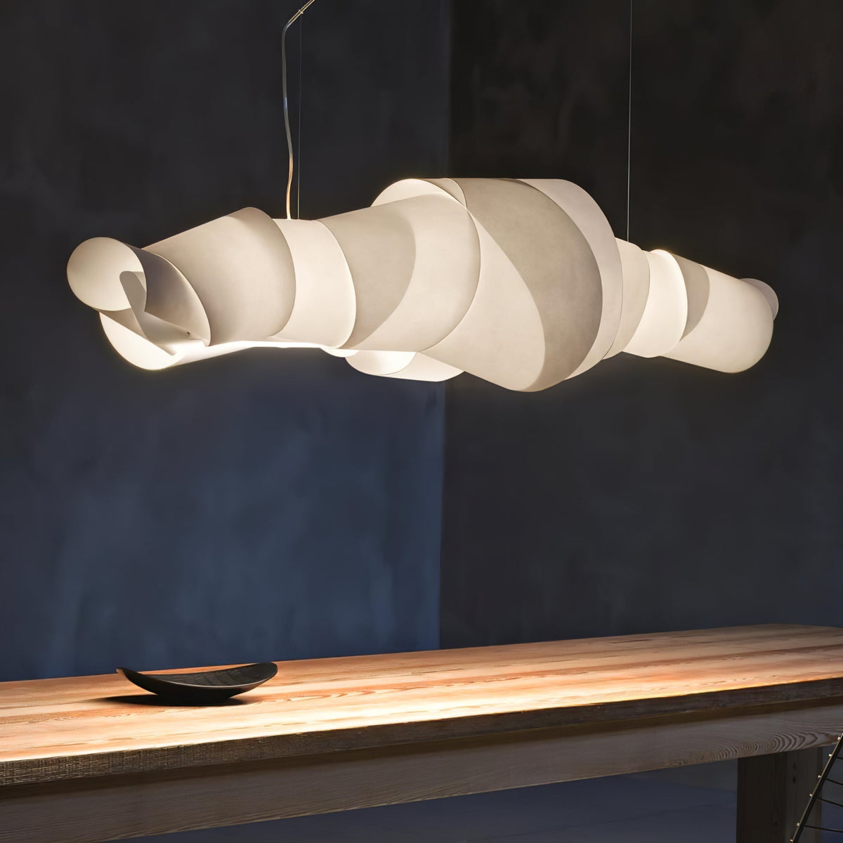 Ribbon Playful PVC Chandelier