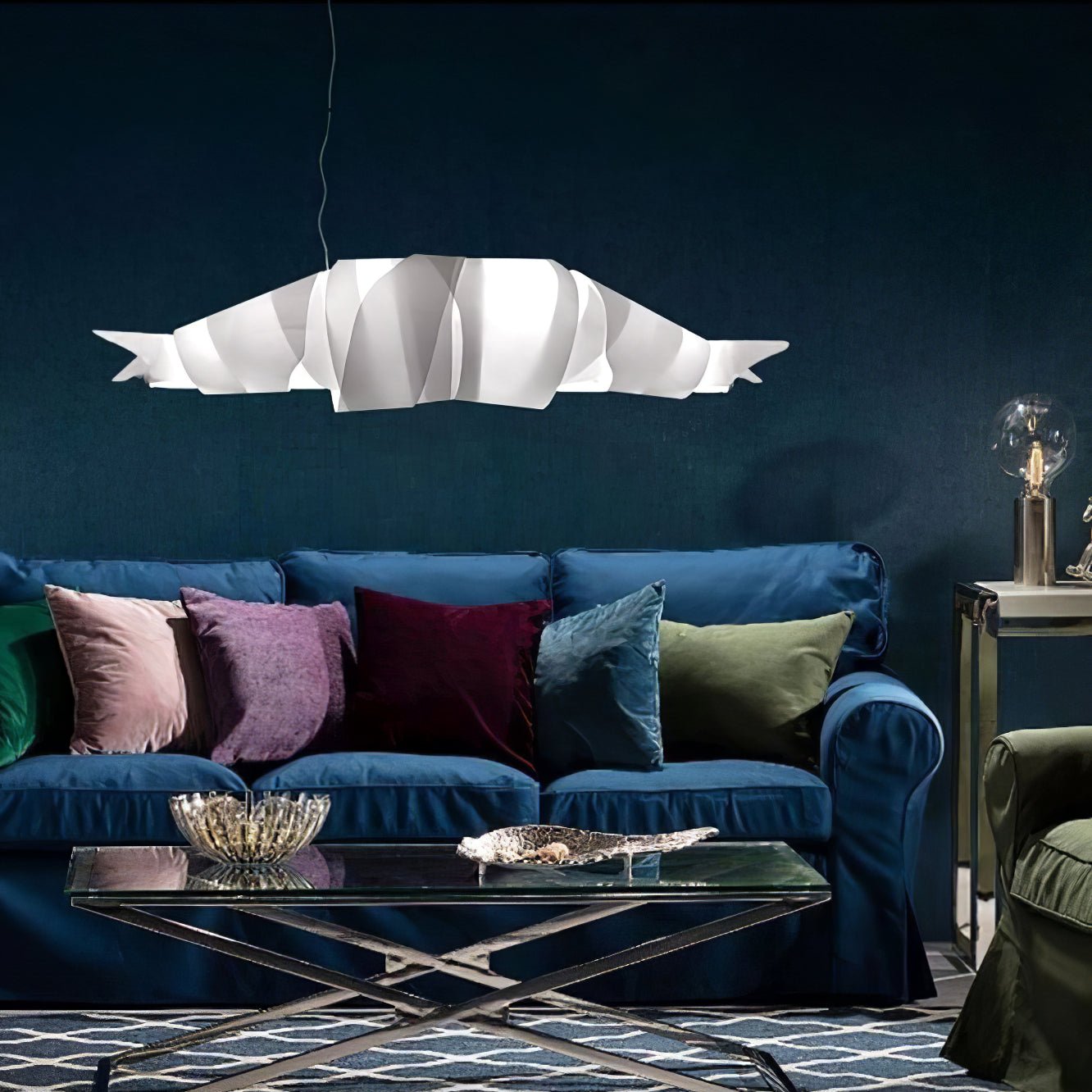 Ribbon Playful PVC Chandelier