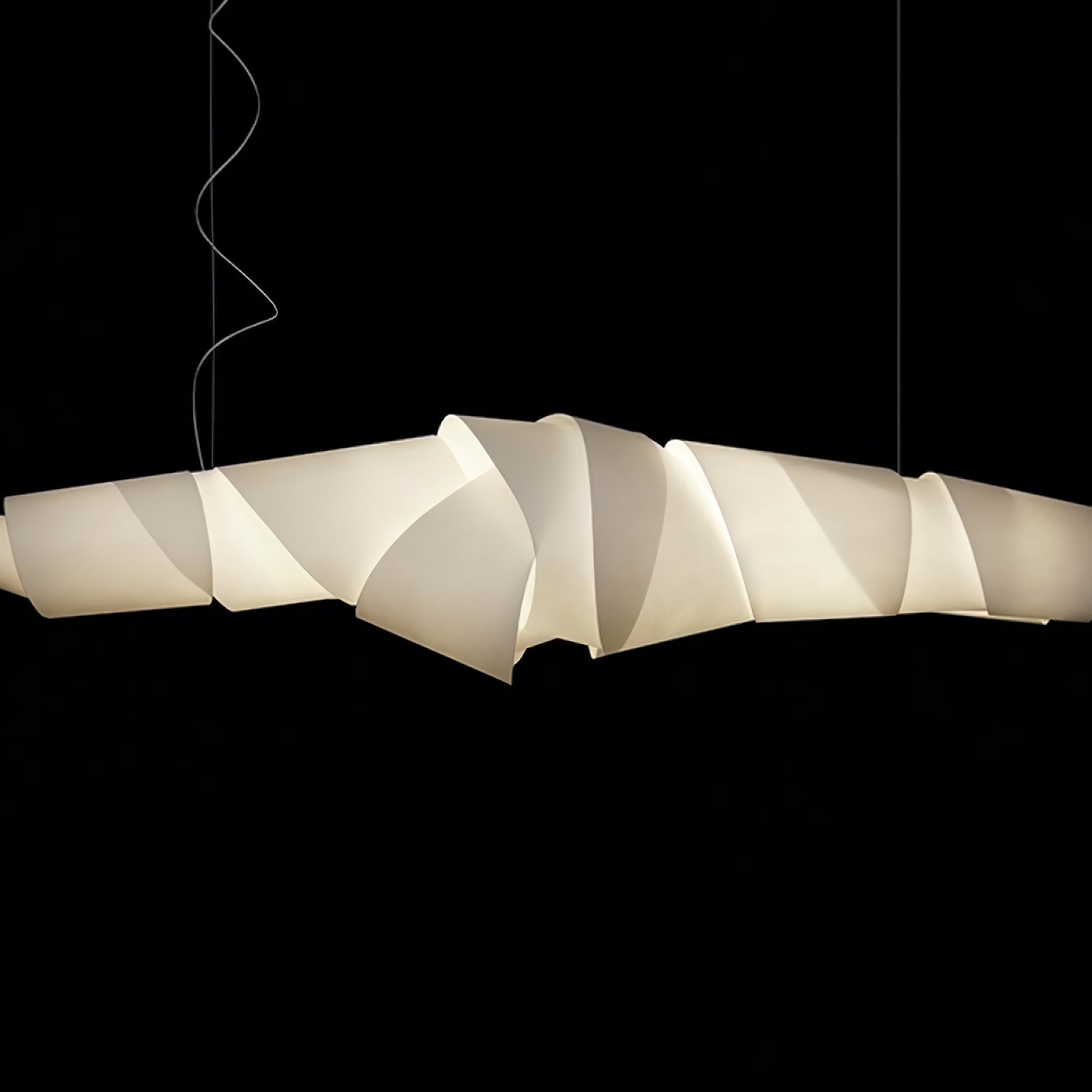 Ribbon Playful PVC Chandelier