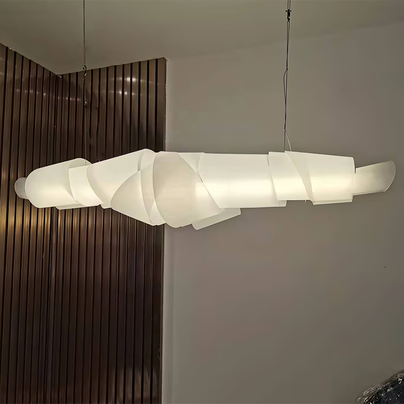 Ribbon Playful PVC Chandelier