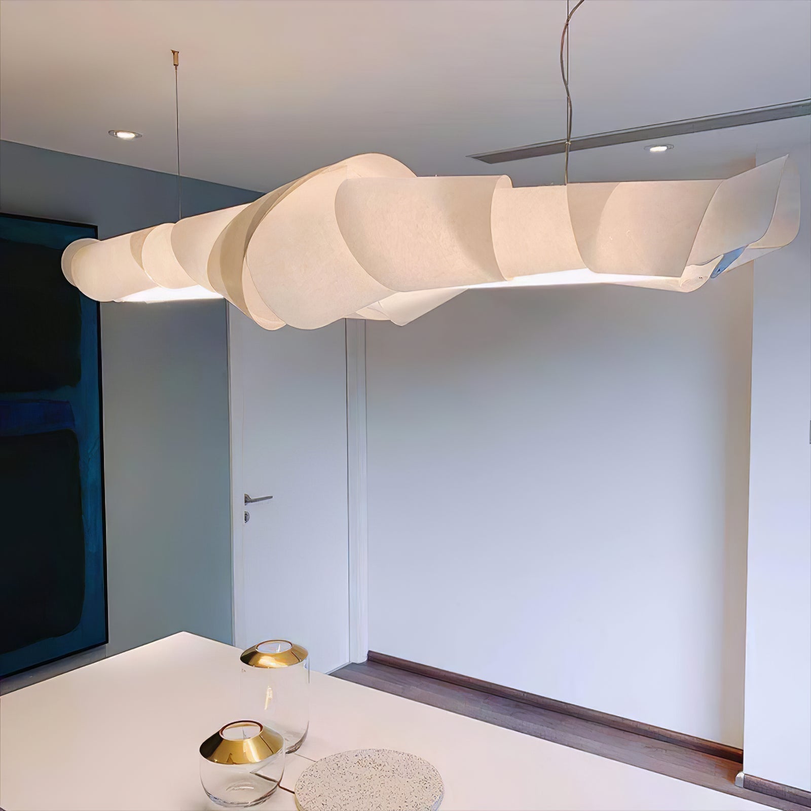 Ribbon Playful PVC Chandelier