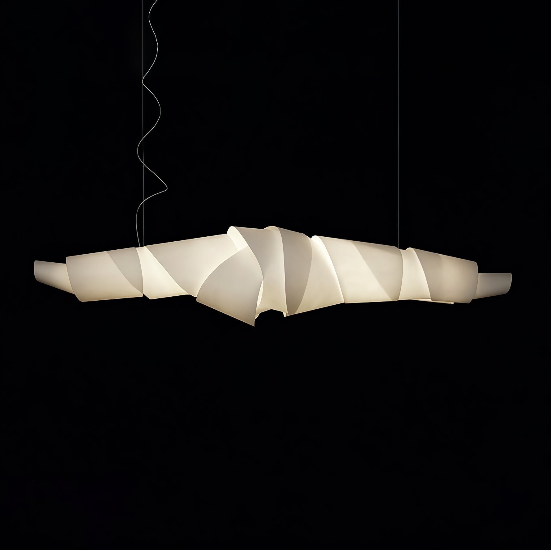 Ribbon Playful PVC Chandelier