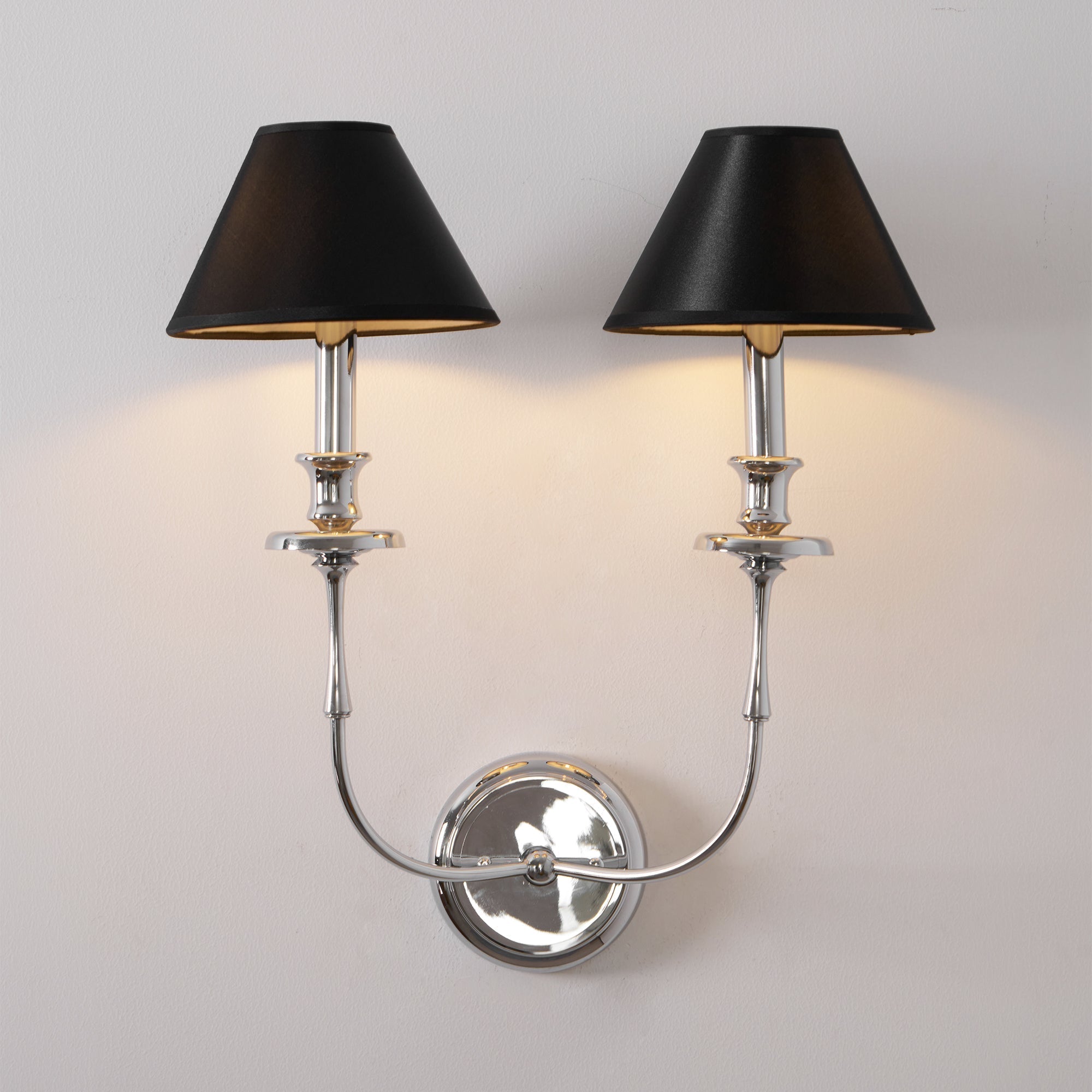 Vedoror Vintage Industrial Brass Fabric Wall Light