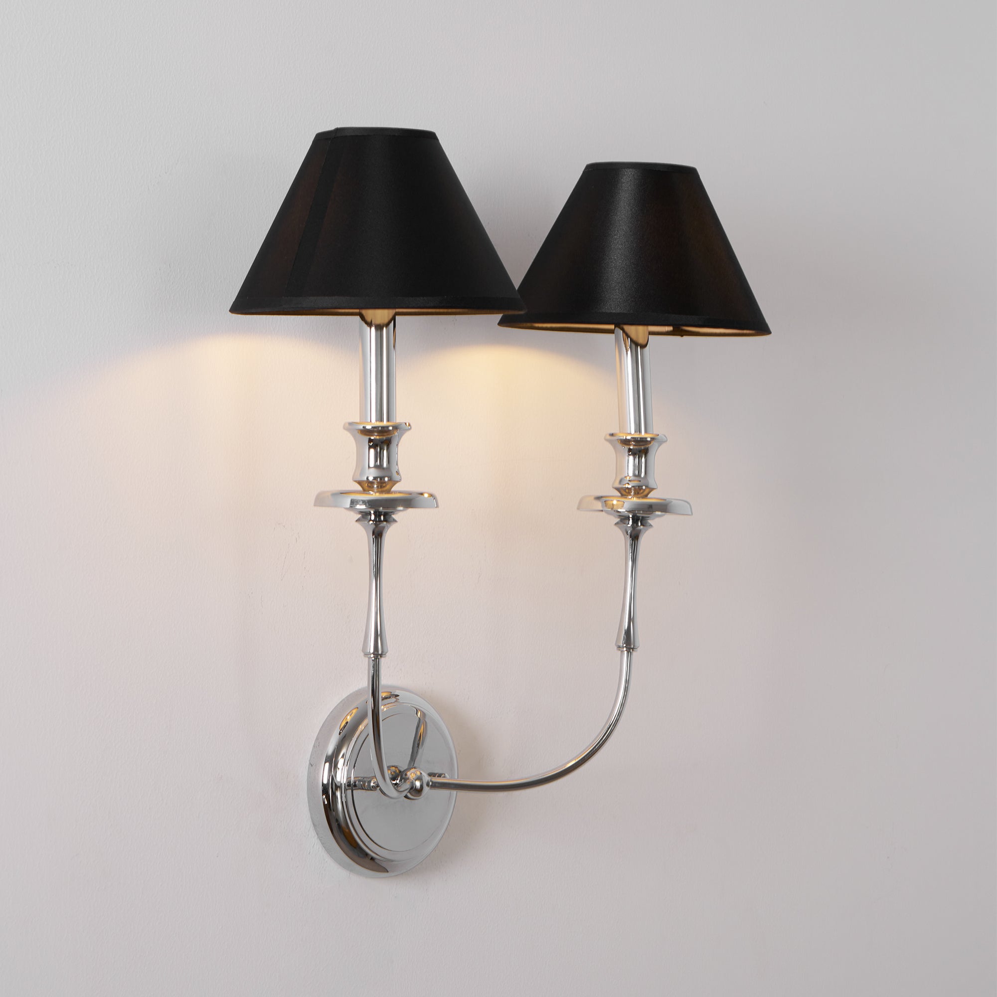 Vedoror Vintage Industrial Brass Fabric Wall Lamp - Neutral Decor