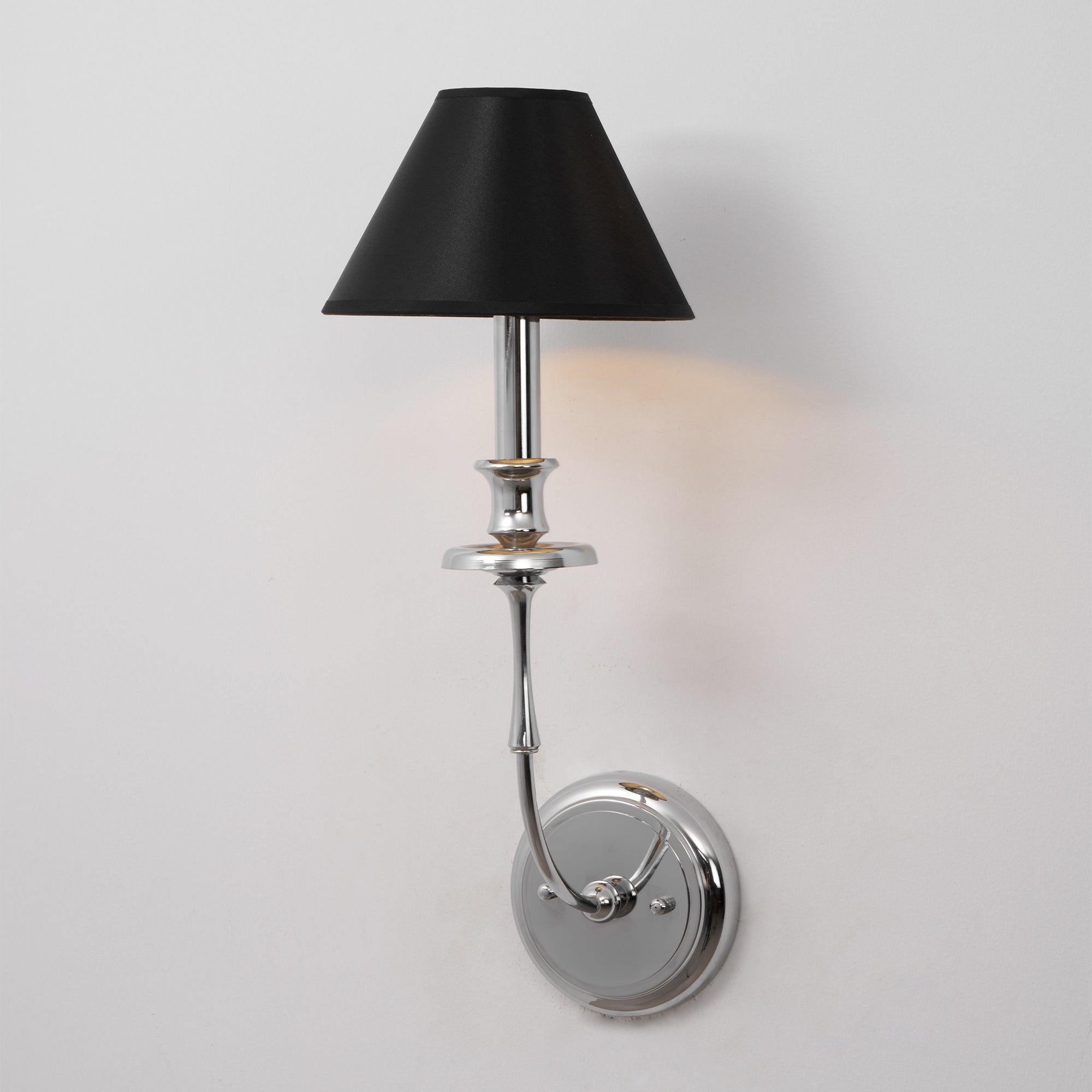 Vedoror Vintage Industrial Brass Fabric Wall Light