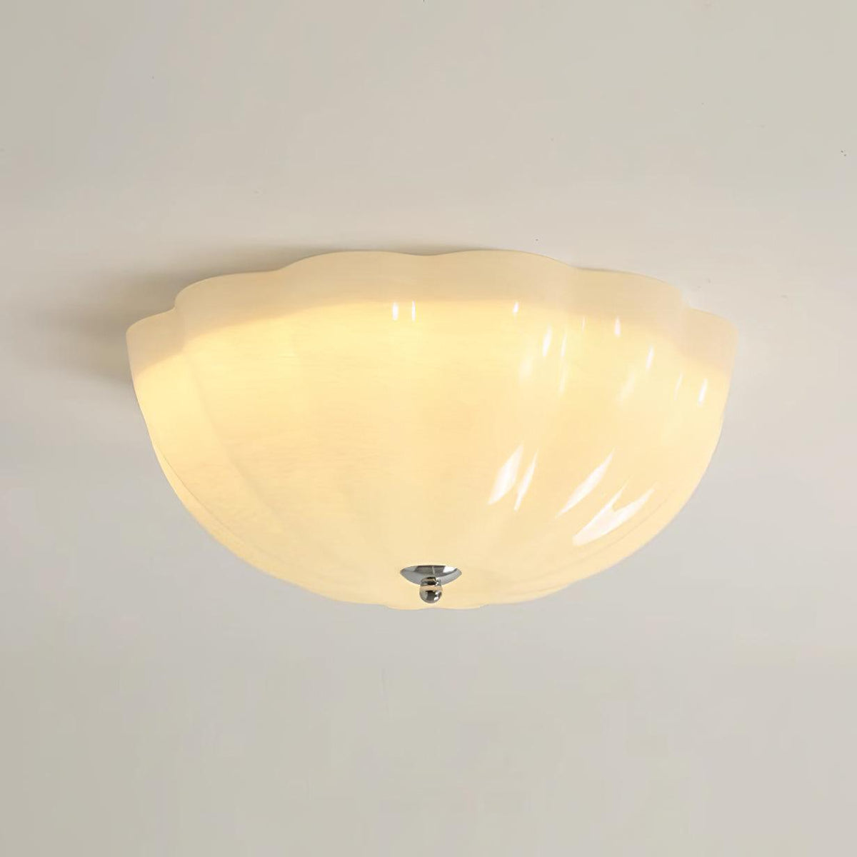 Etta Ceiling Lamp Glass Jelly Opalescent Bedroom