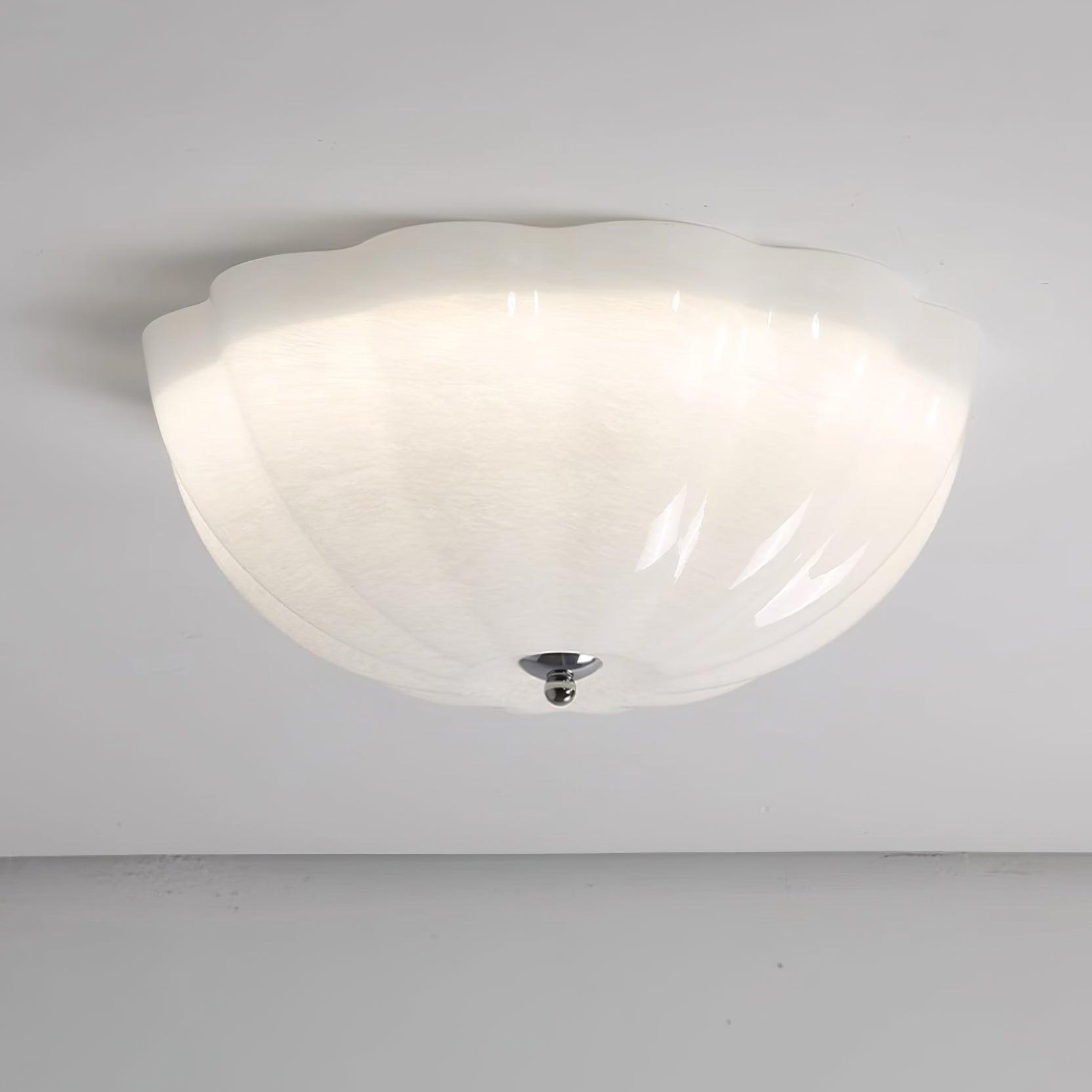 Etta Ceiling Lamp Glass Jelly Opalescent Bedroom