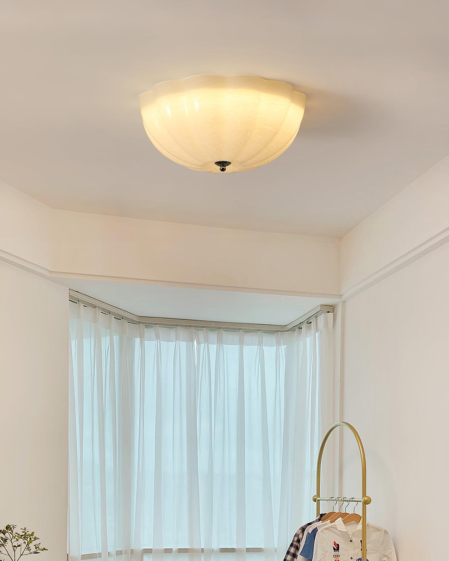 Etta Ceiling Lamp Glass Jelly Opalescent Bedroom