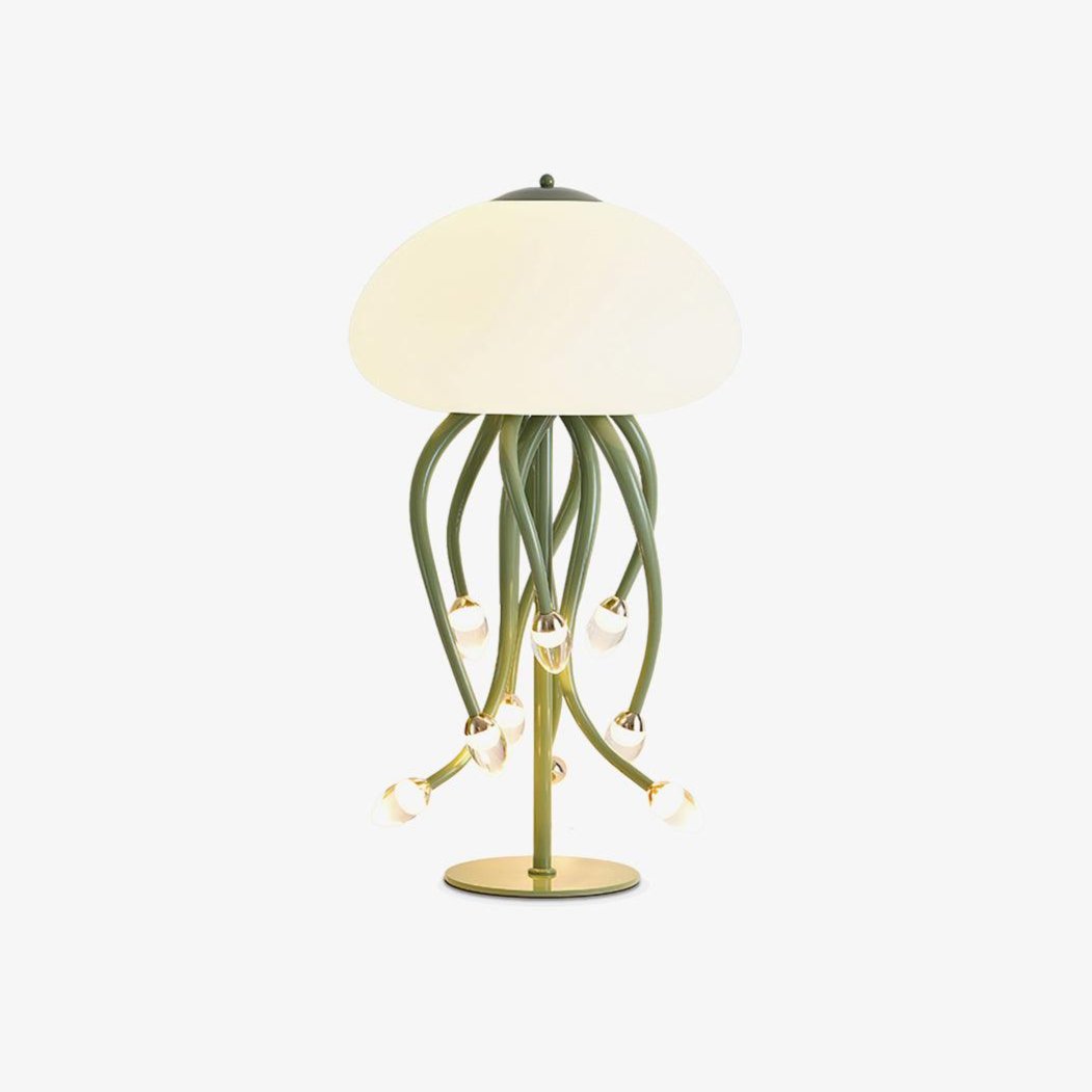 Zosilyra Whimsical Glass Jellyfish Table Lamp