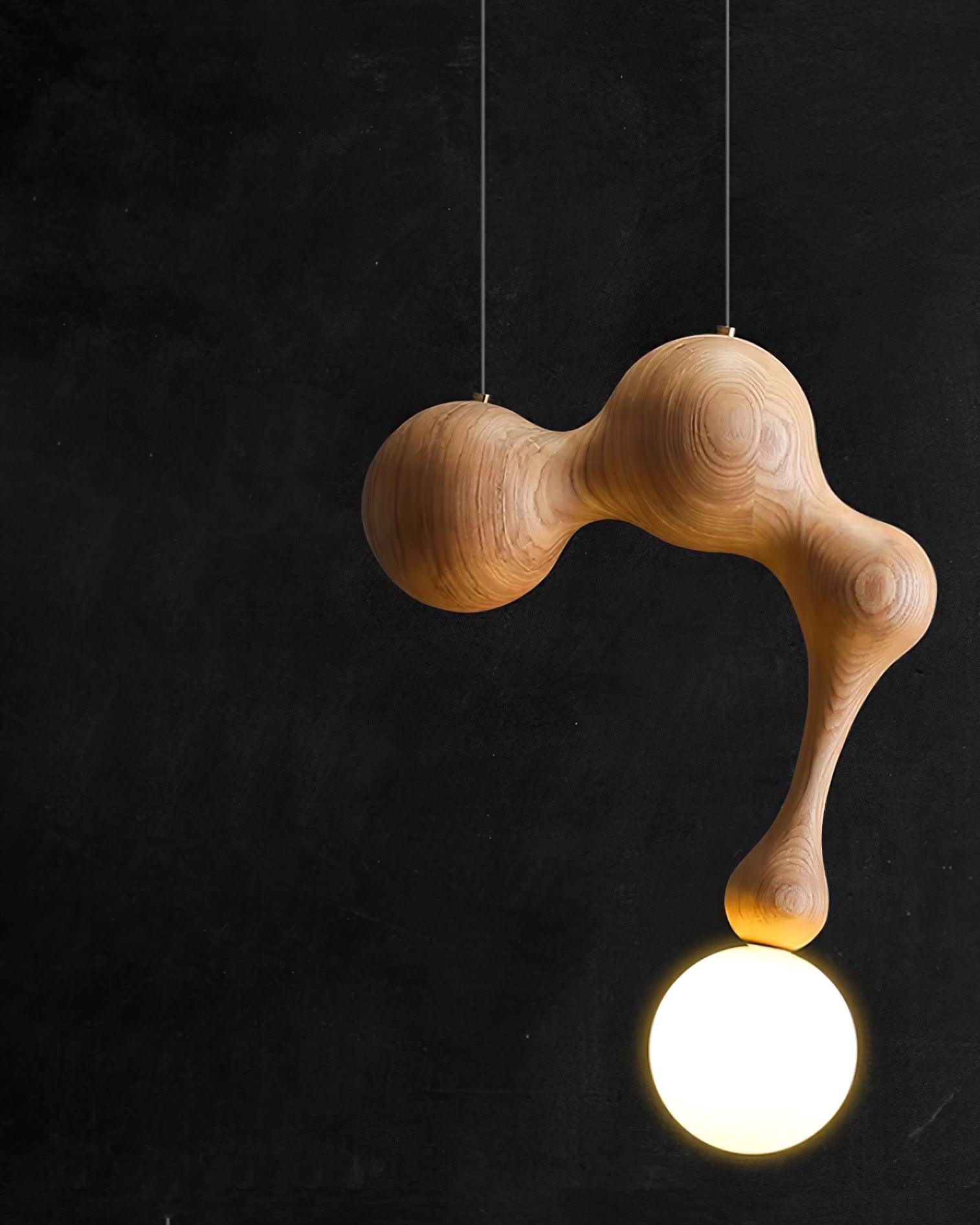 Hale Luxury Wood Pendant Light