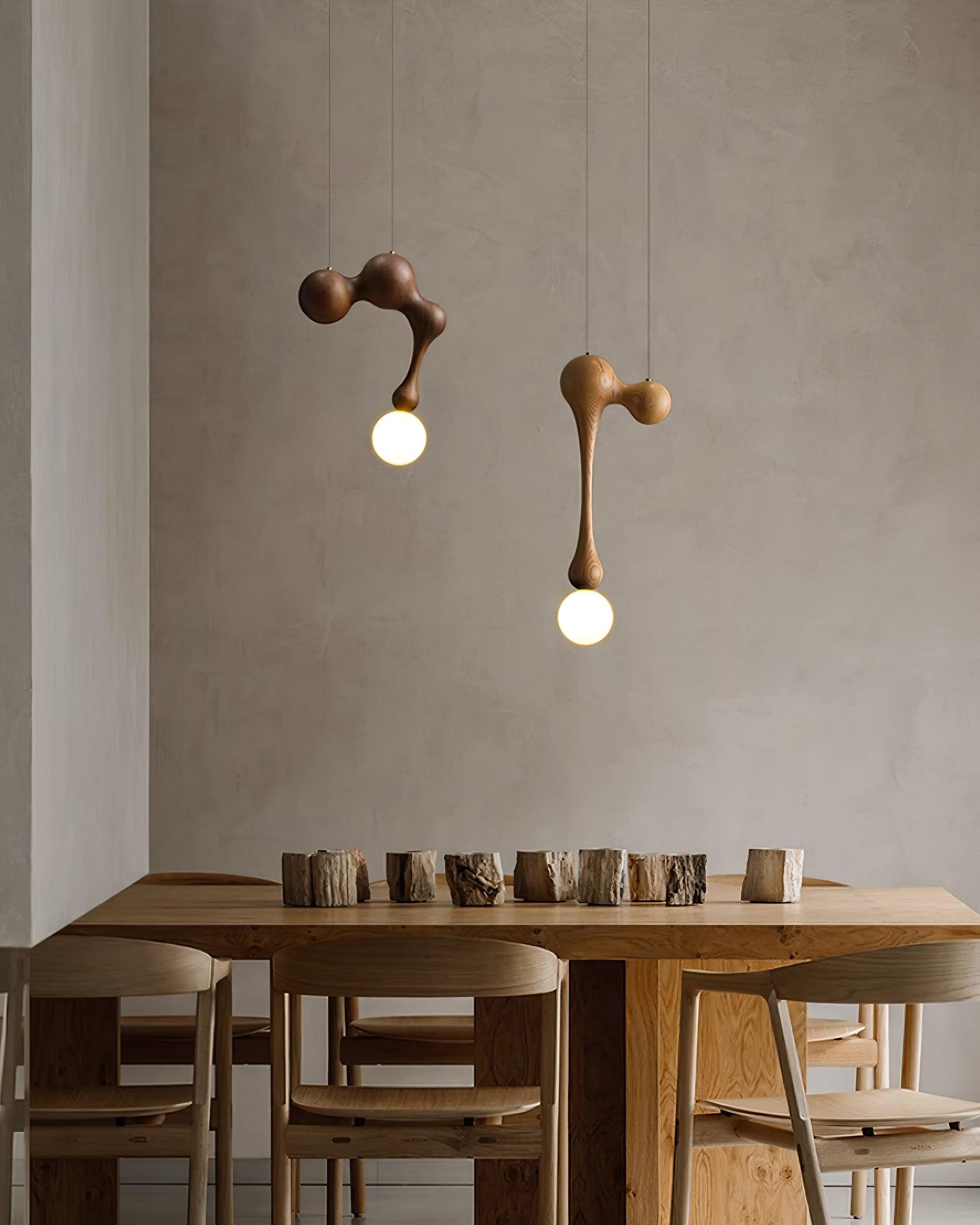 Hale Luxury Wood Pendant Light