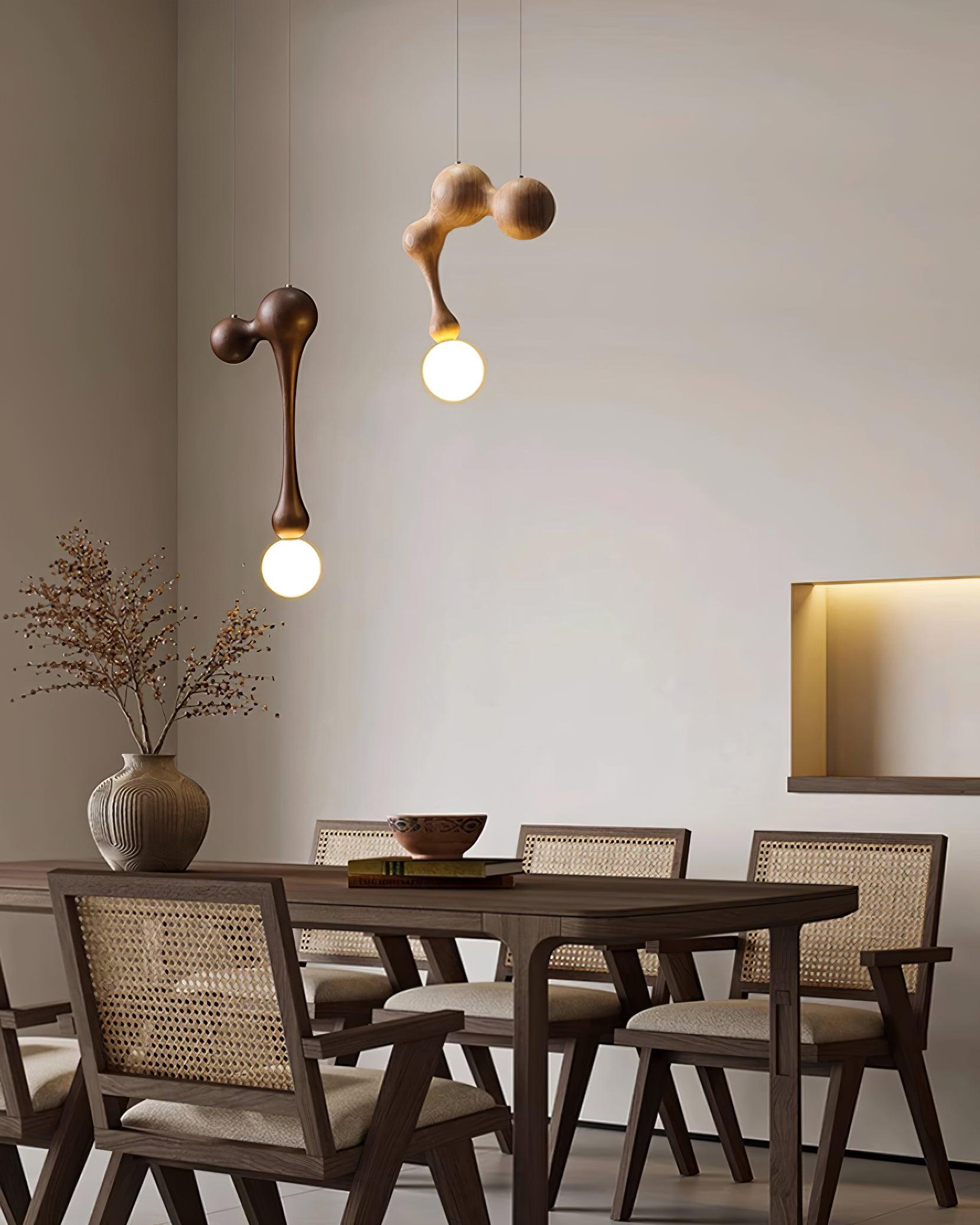 Hale Luxury Wood Pendant Light