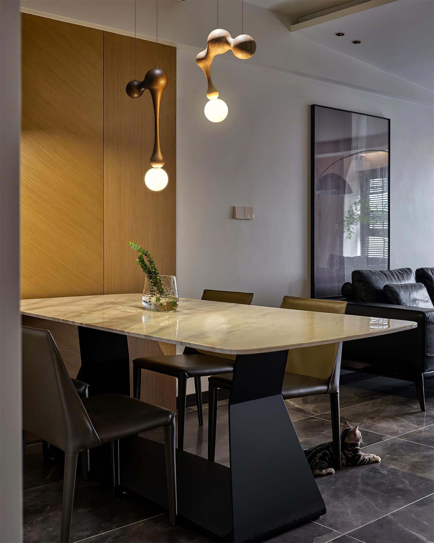 Hale Luxury Wood Pendant Light