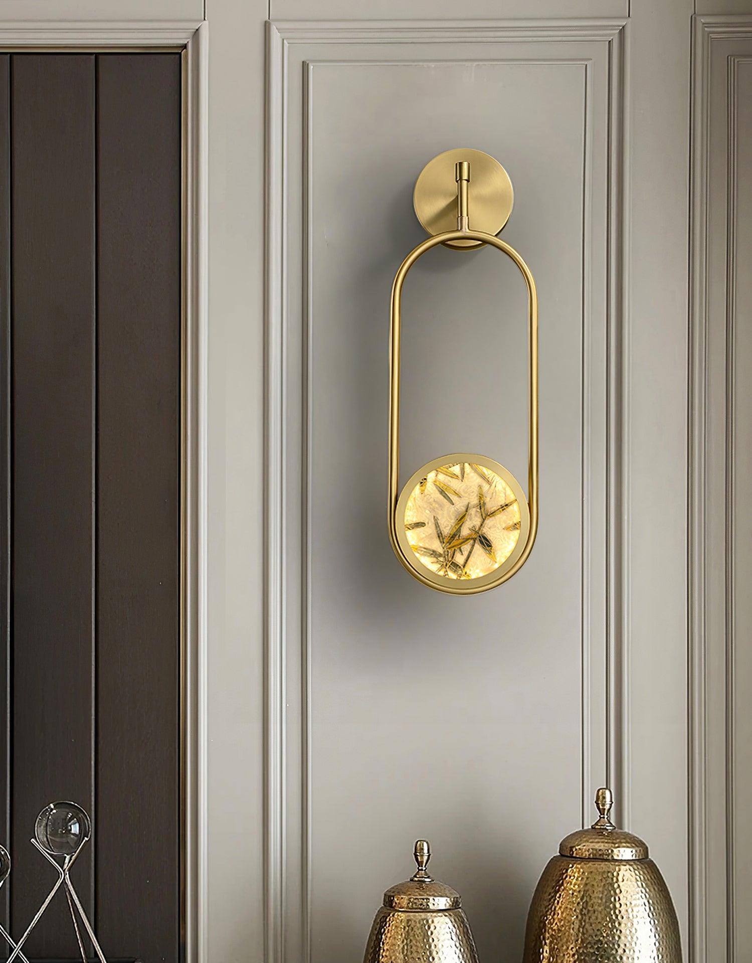 Casaraine Luxe Brass Wall Light