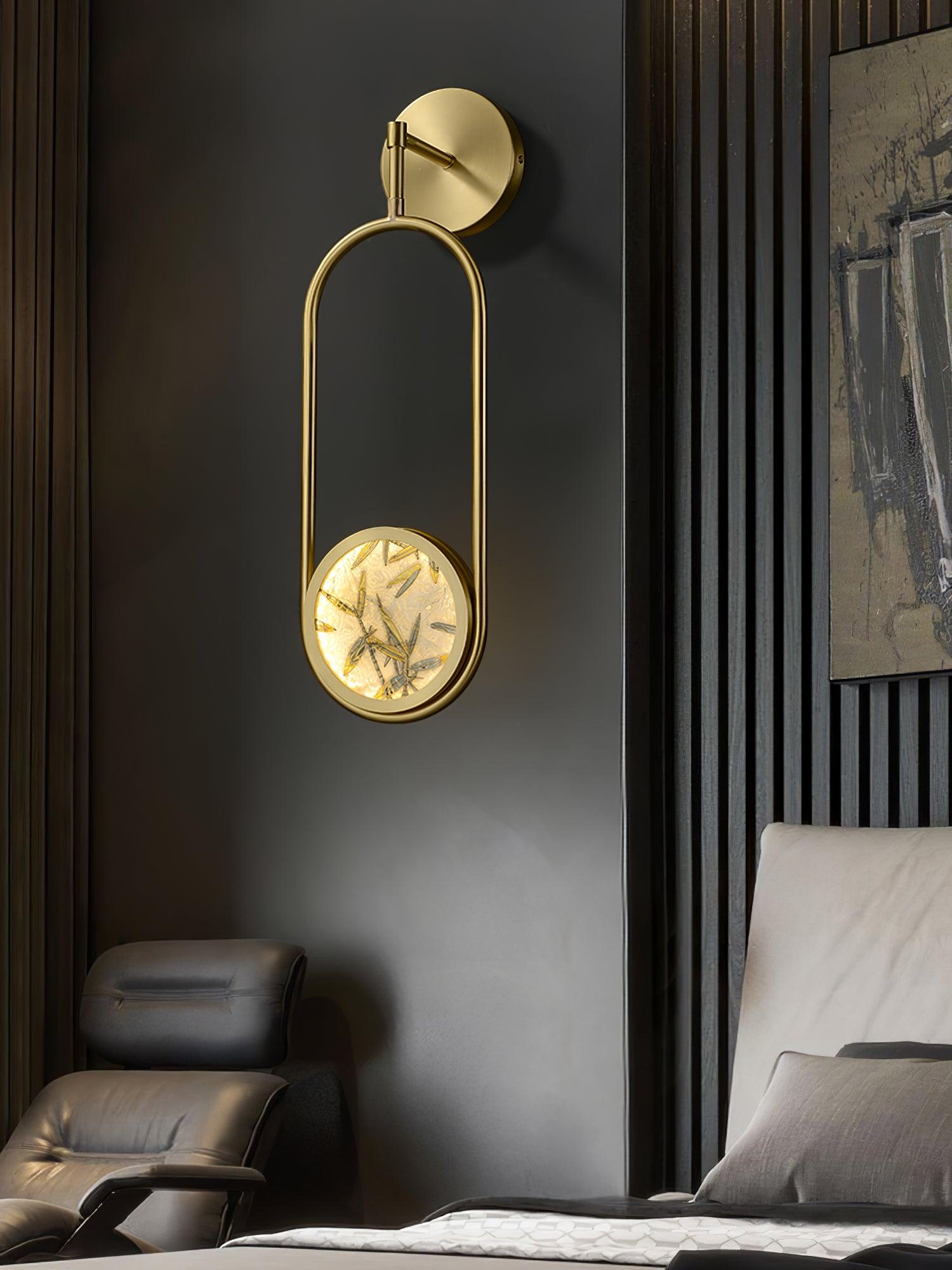 Casaraine Luxe Brass Wall Light