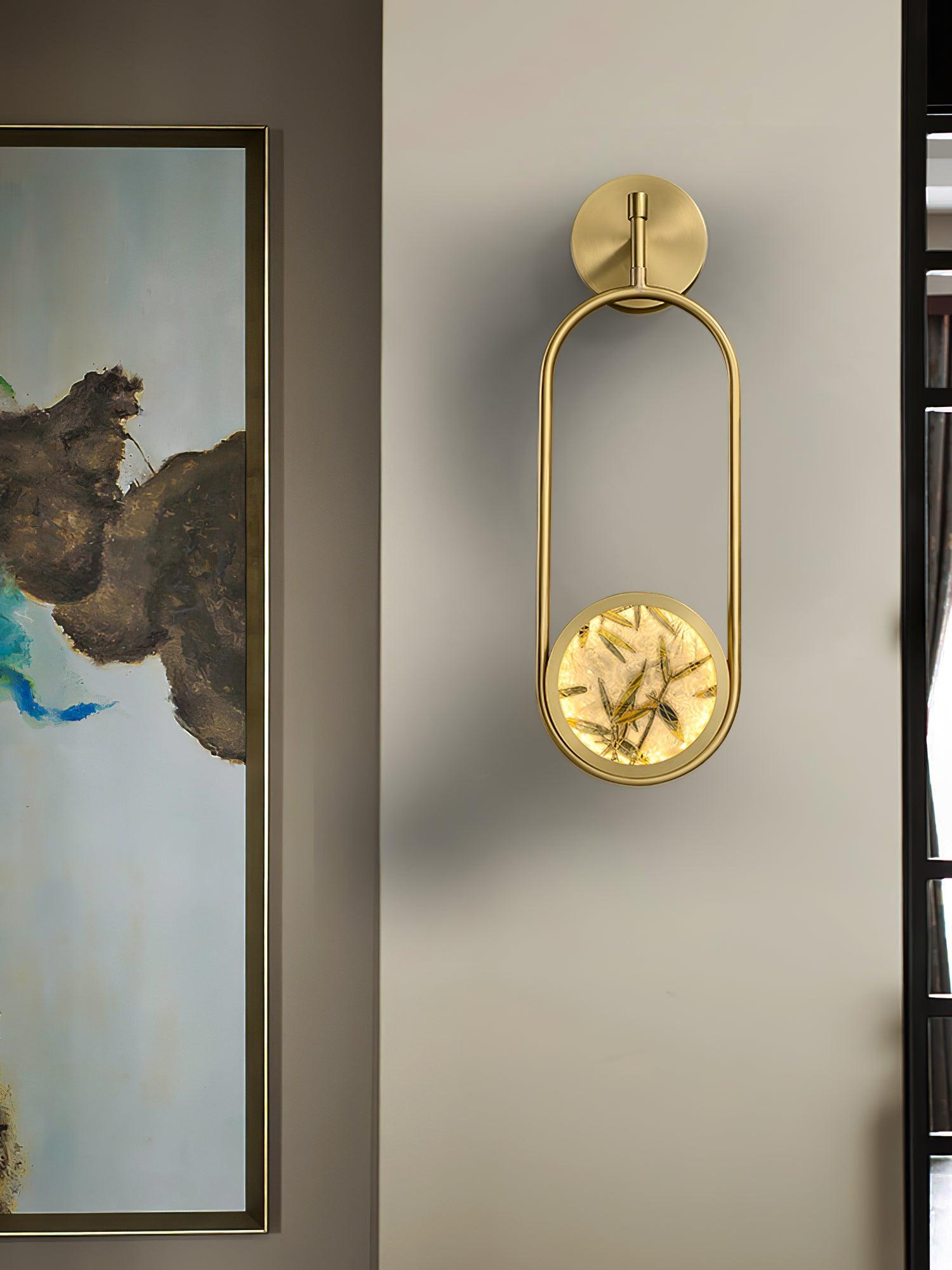 Casaraine Luxe Brass Wall Light