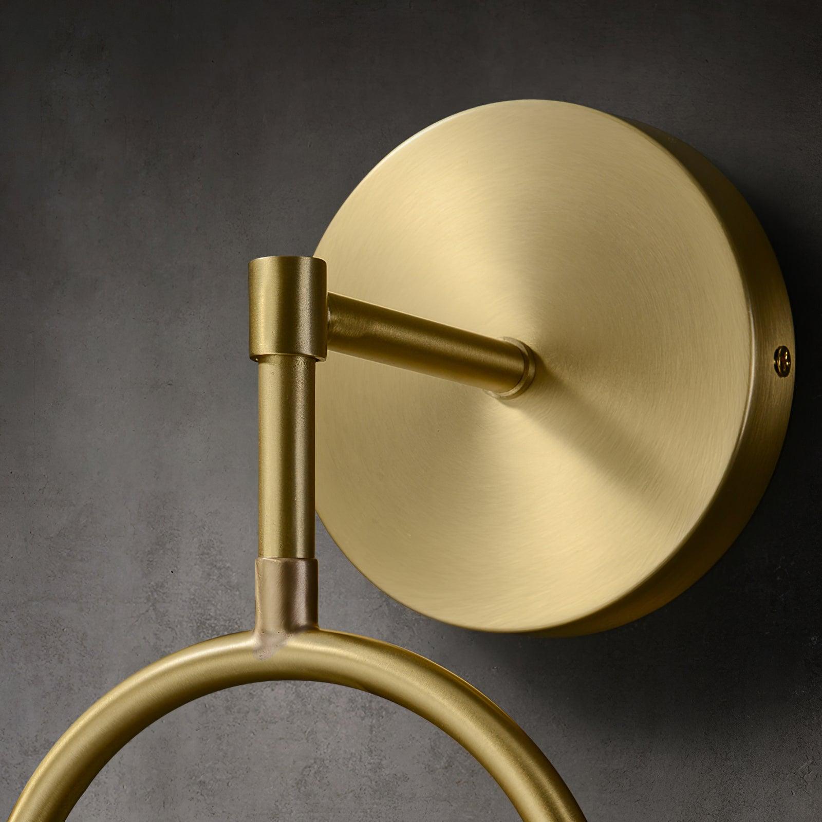 Casaraine Luxe Brass Wall Light