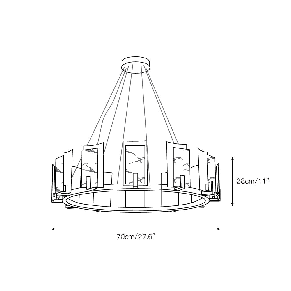 Nyraeila Chandelier