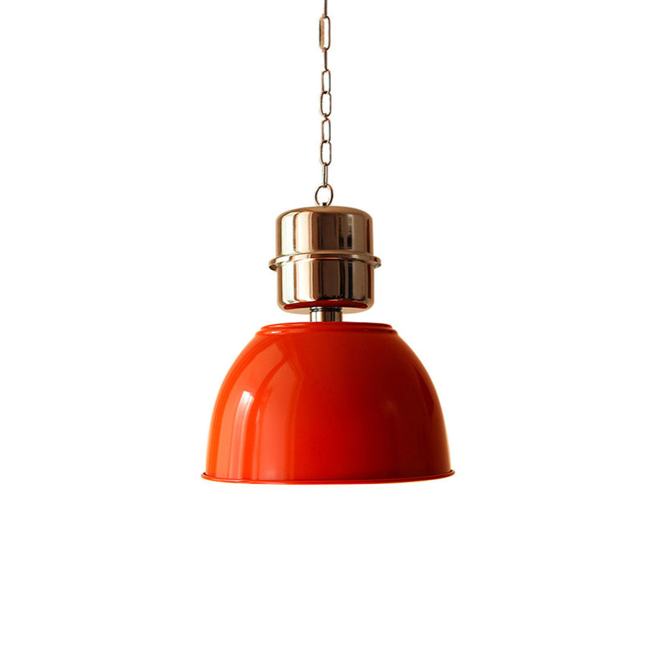 Evlaeia Modern Minimalist Orange Pendant Lamp - Neutral Decor