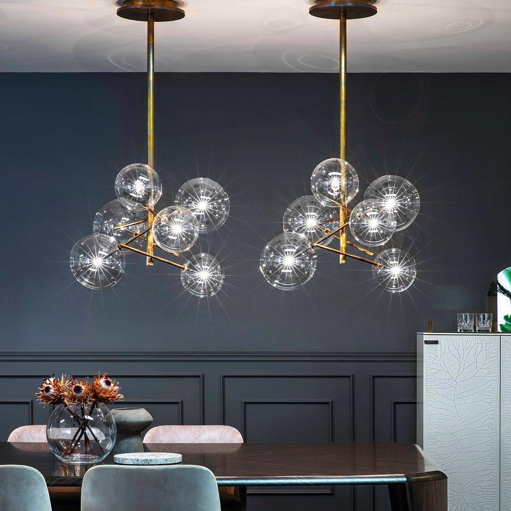 Aveno Chandelier LED Clear Crystal