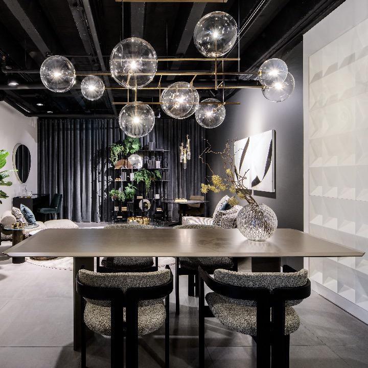 Aveno Chandelier LED Clear Crystal