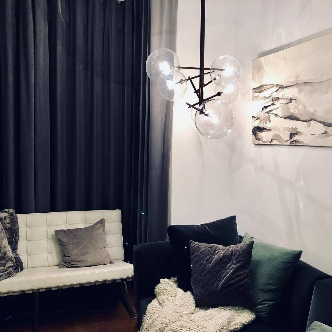Aveno Chandelier LED Clear Crystal