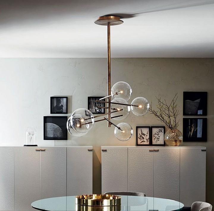 Aveno Chandelier LED Clear Crystal