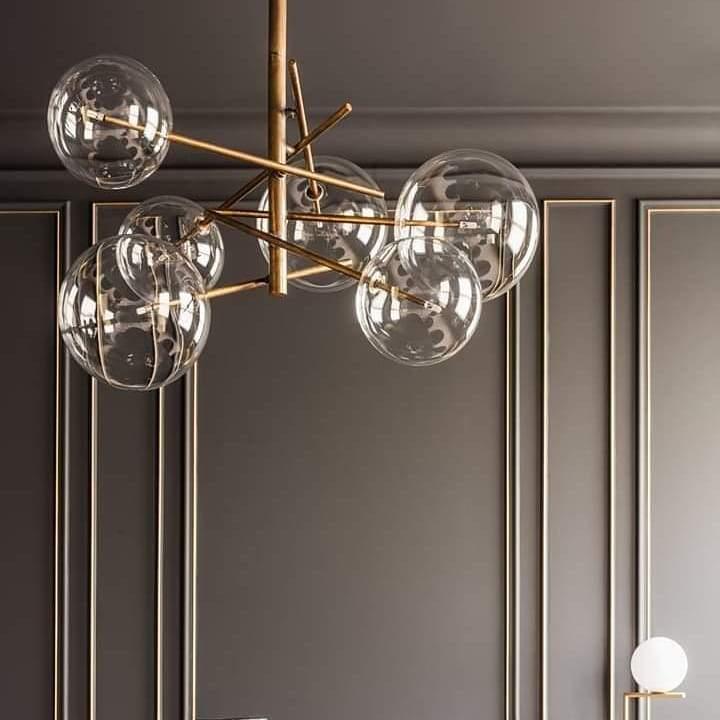 Aveno Chandelier LED Clear Crystal