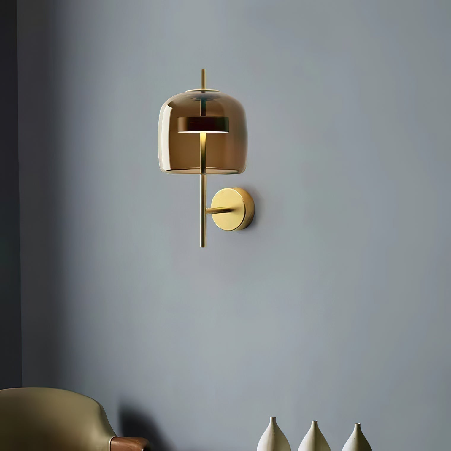 Caless Premium Nordic Art Glass Sconce Wall lamp
