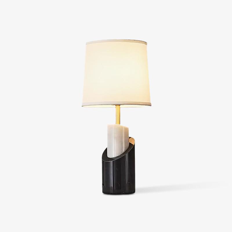 Crest Contemporary Brass Table Lamp
