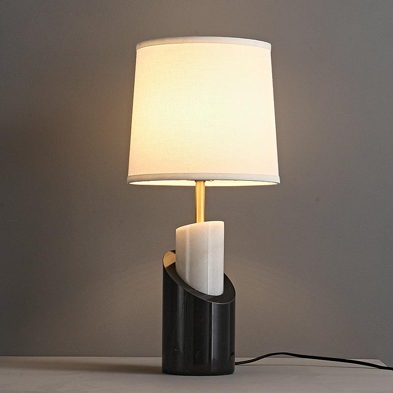 Crest Contemporary Brass Table Lamp