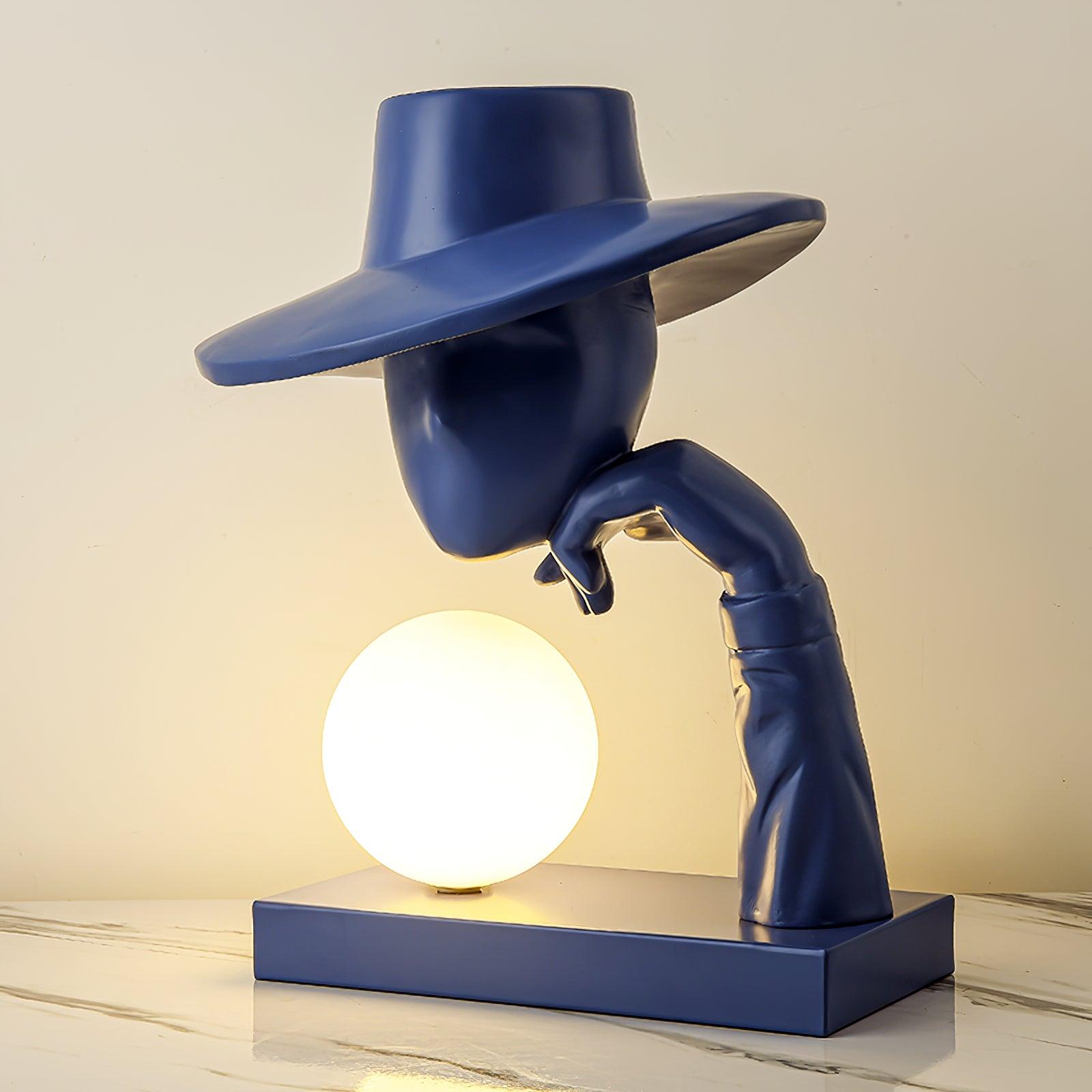 Cisoril Sculptural Ceramic Desk Lamp