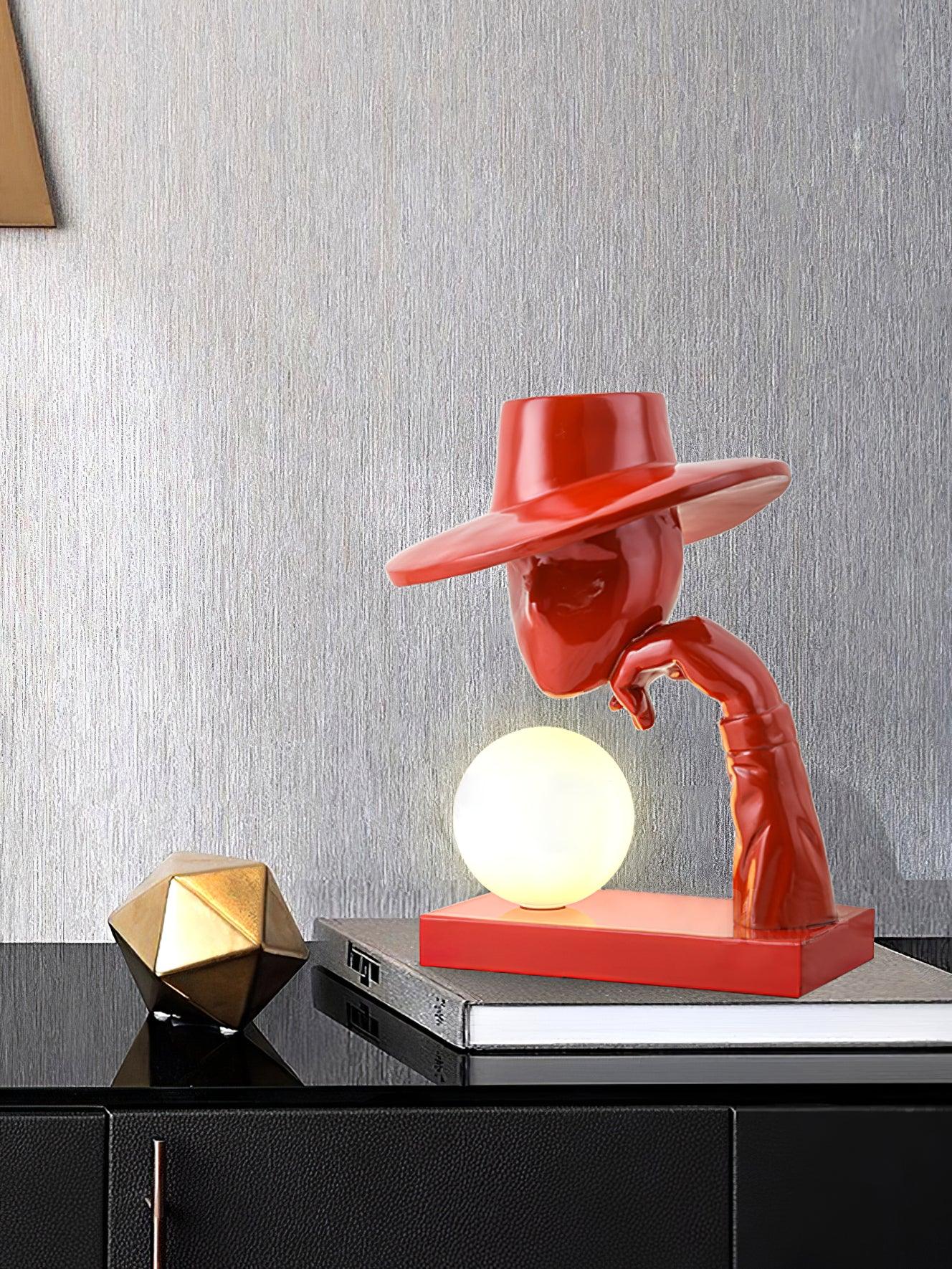 Cisoril Sculptural Ceramic Desk Lamp