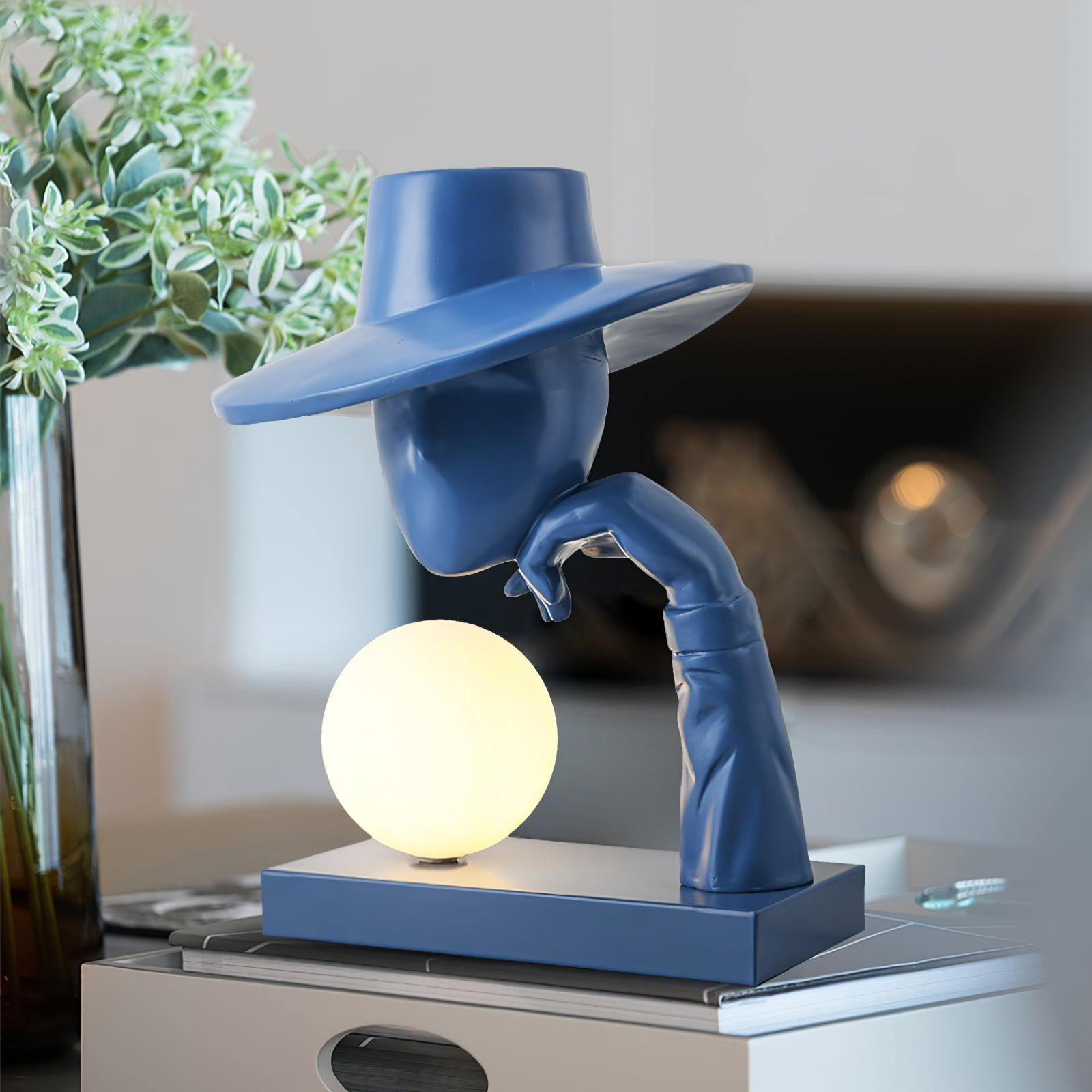 Cisoril Sculptural Ceramic Desk Lamp