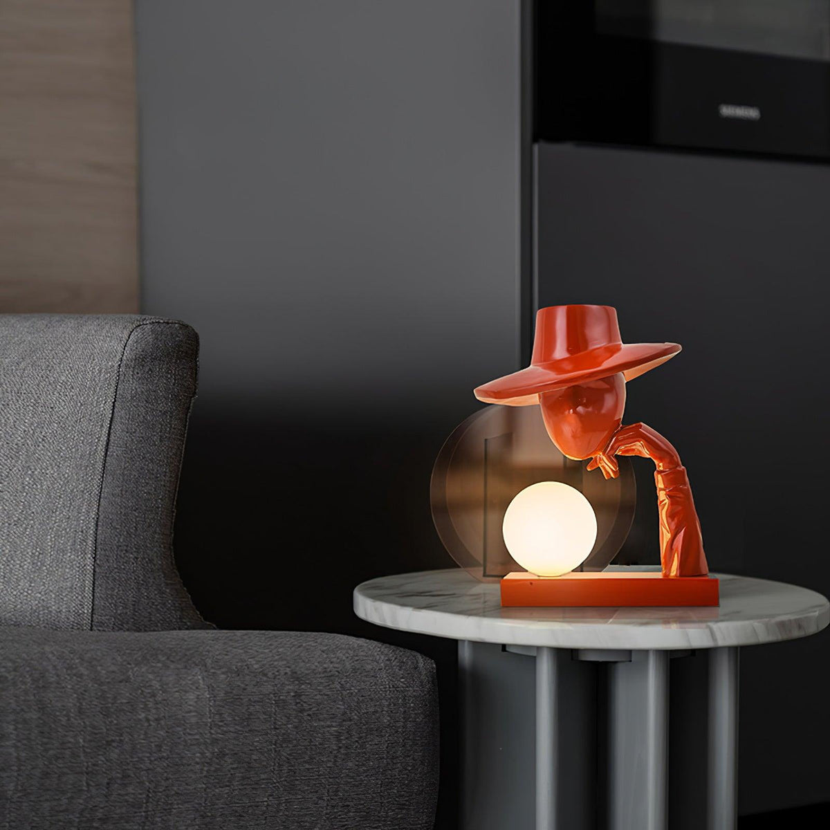 Cisoril Sculptural Ceramic Desk Lamp