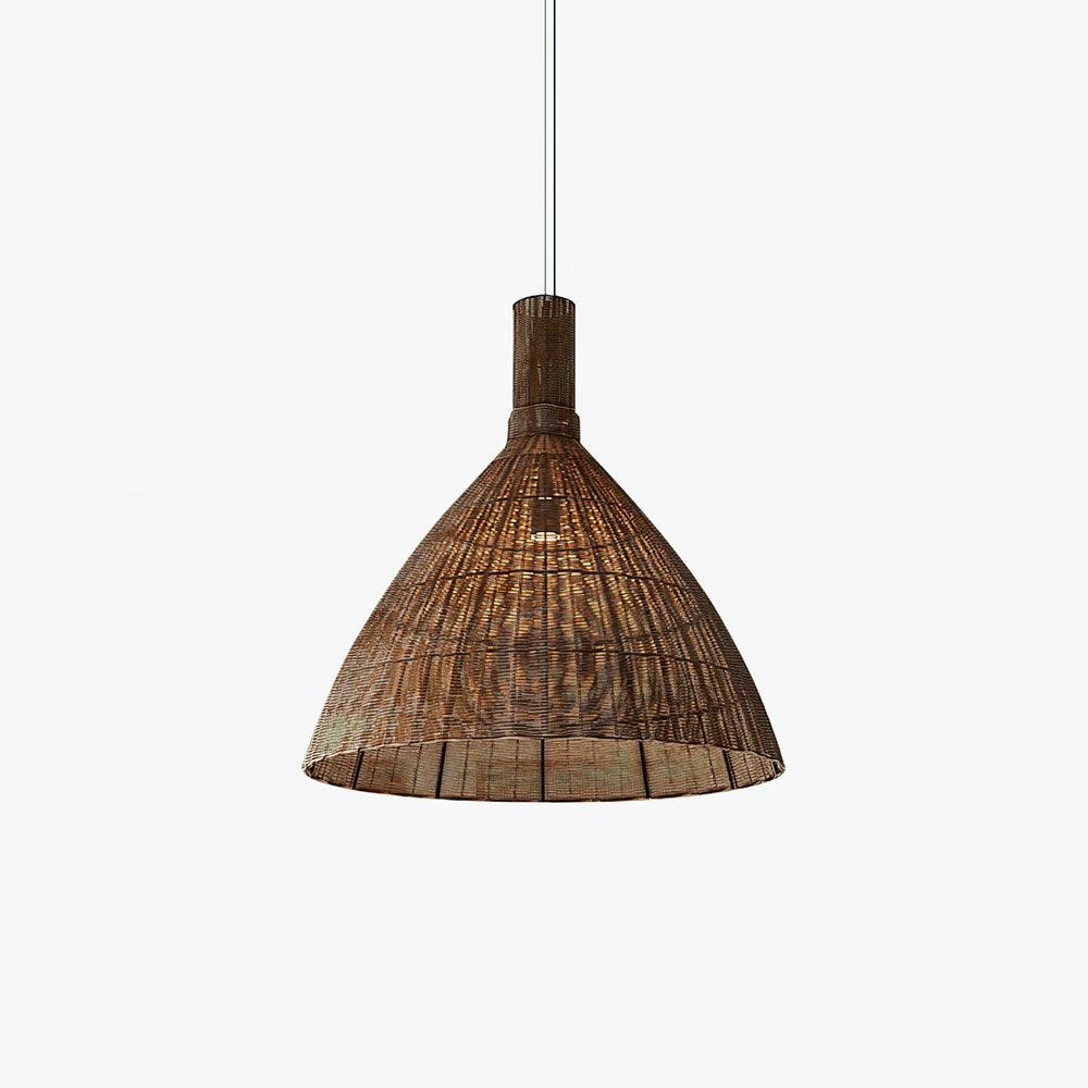 Dsplen Art Natural Rattan Pendant Light
