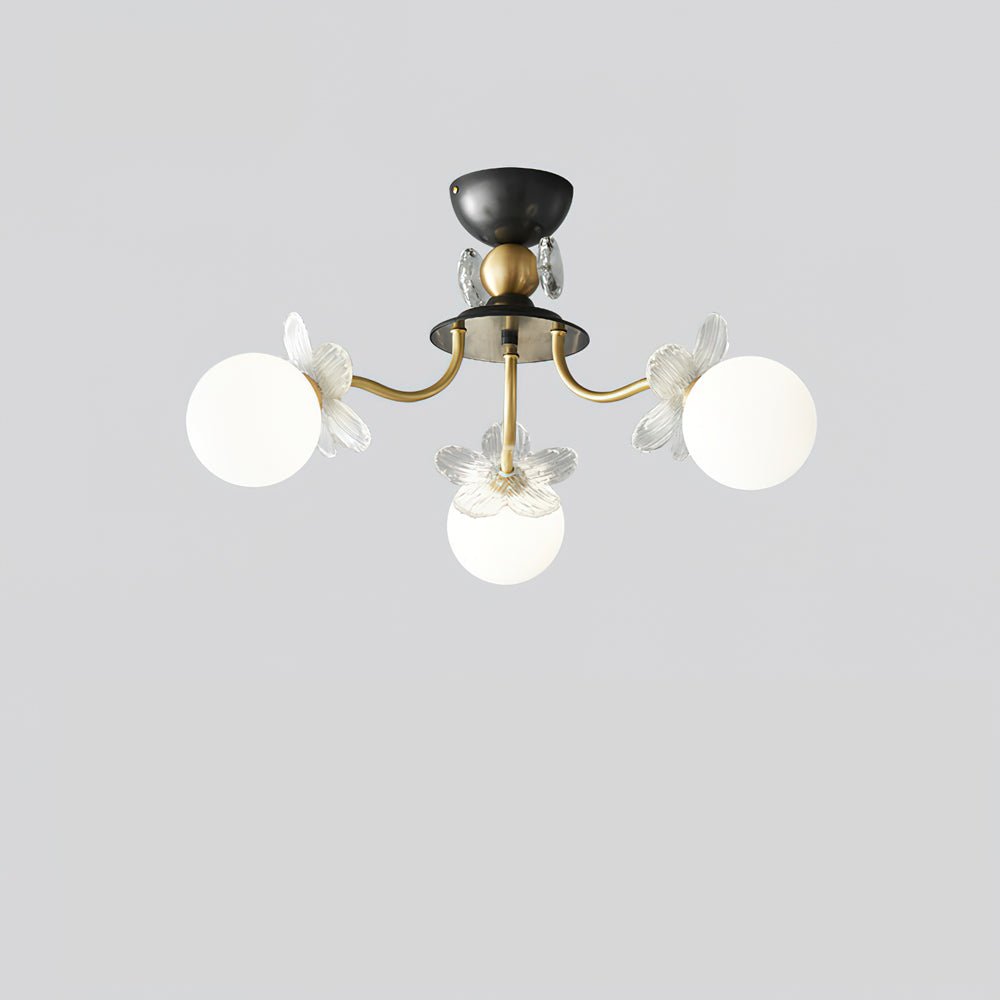 Orlaeila Art Blossom Flower Glass Chandelier