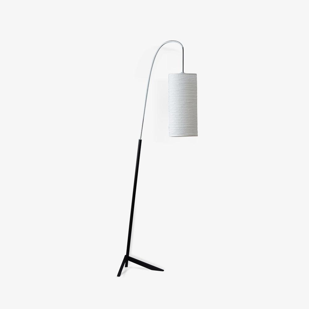 Polvin Contemporary Paper Floor Lamp