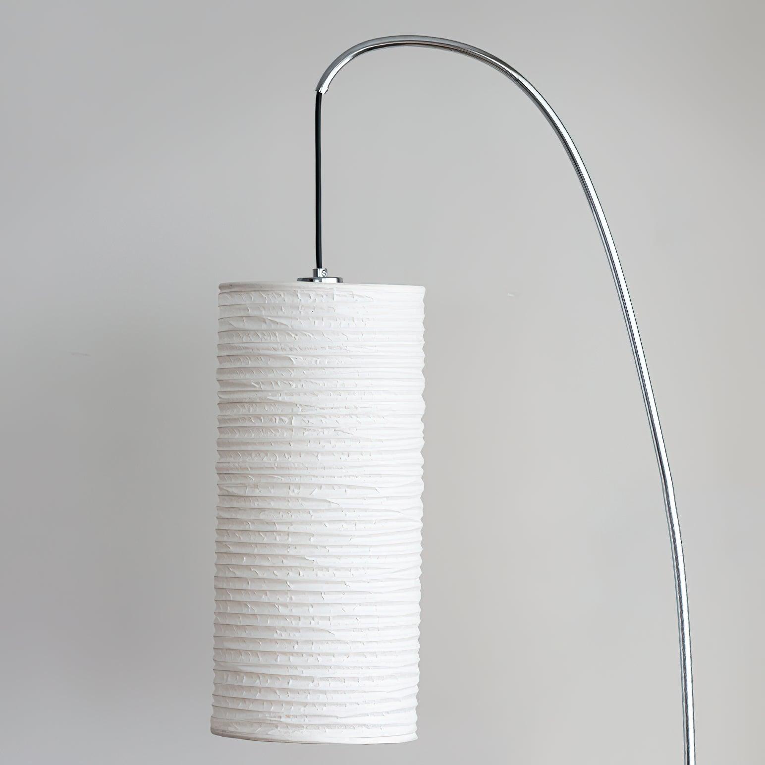 Polvin Contemporary Paper Floor Lamp
