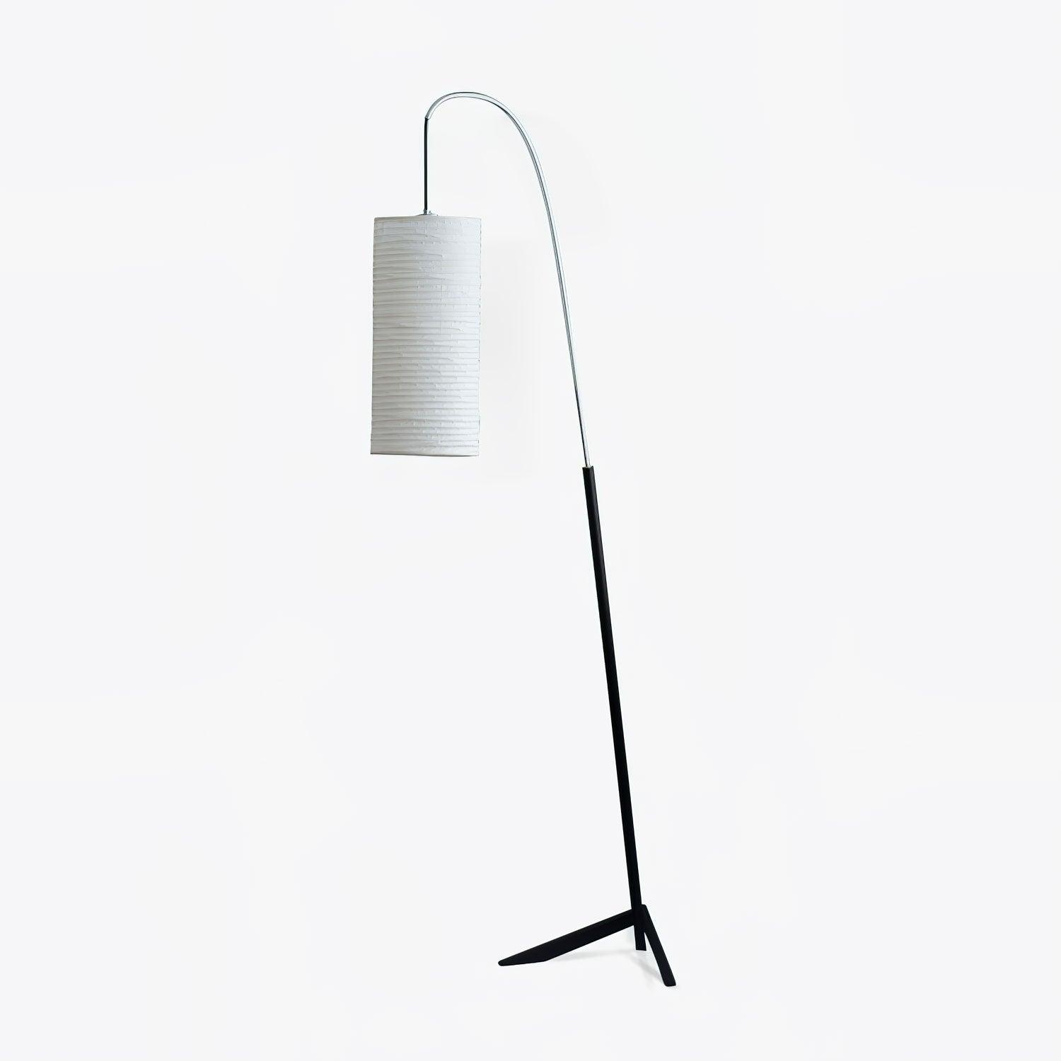Polvin Contemporary Paper Floor Lamp