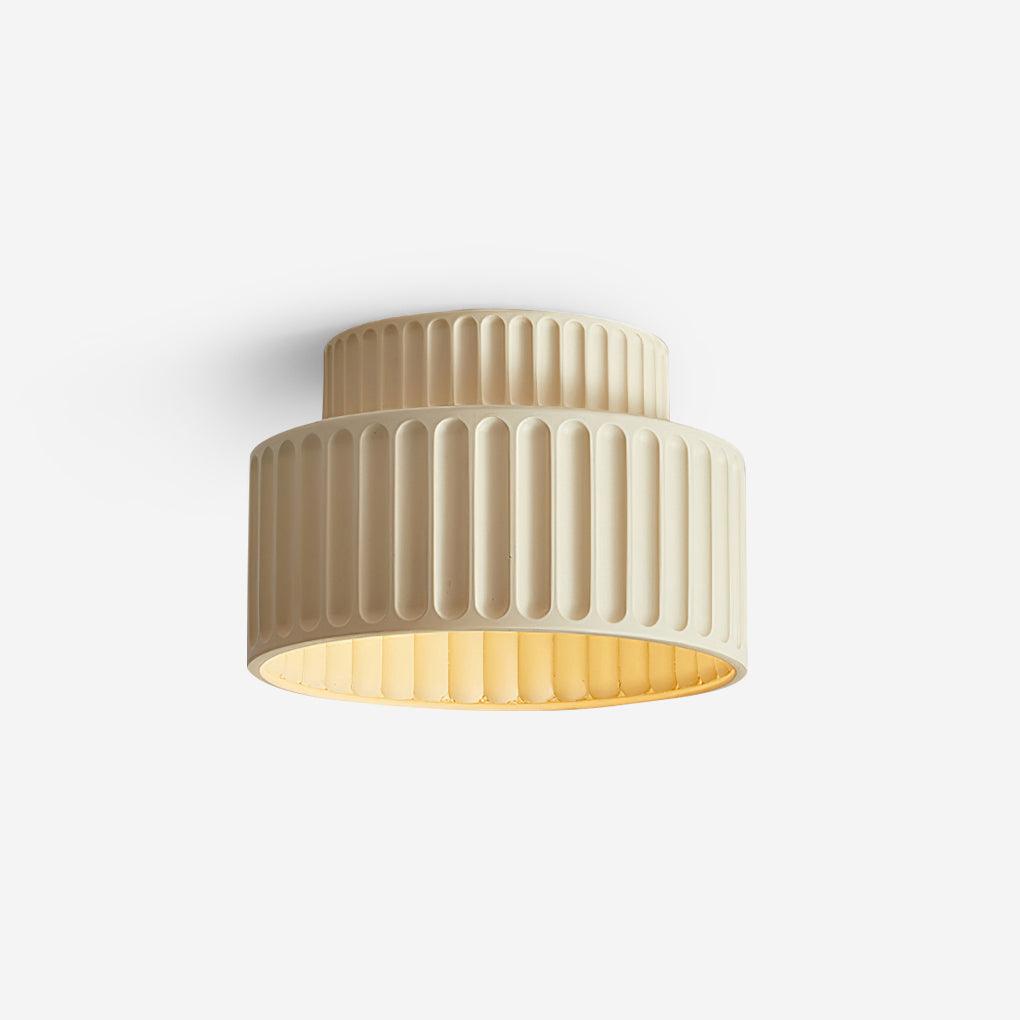 Lucaraine Ceiling Lamp with Pleated Acrylic Shade