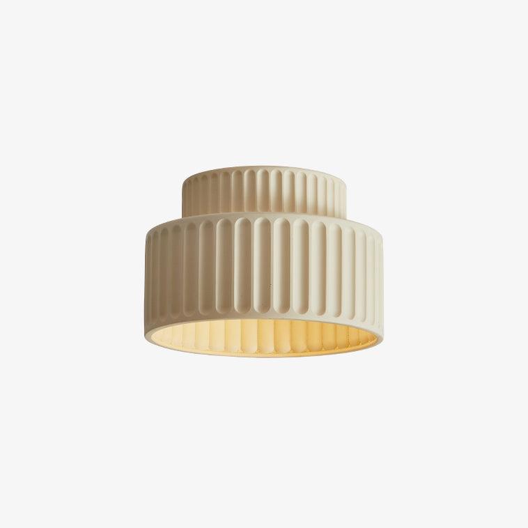 Lucaraine Ceiling Lamp with Pleated Acrylic Shade