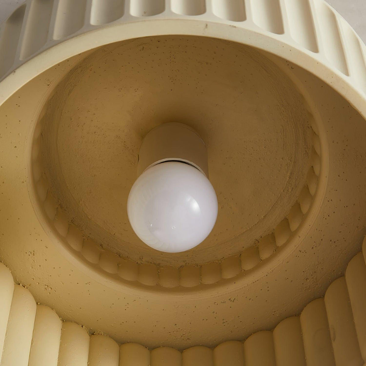 Lucaraine Ceiling Lamp with Pleated Acrylic Shade