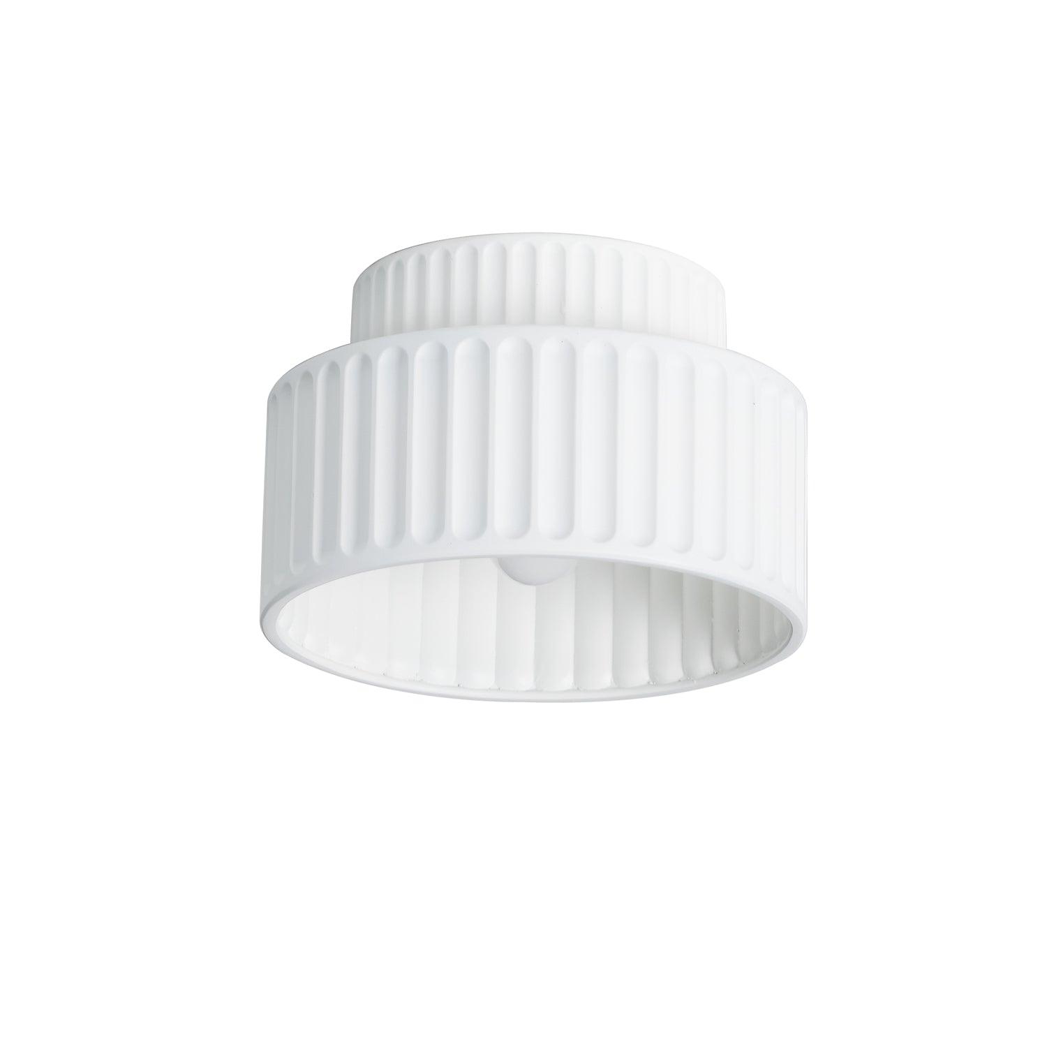 Lucaraine Ceiling Lamp with Pleated Acrylic Shade