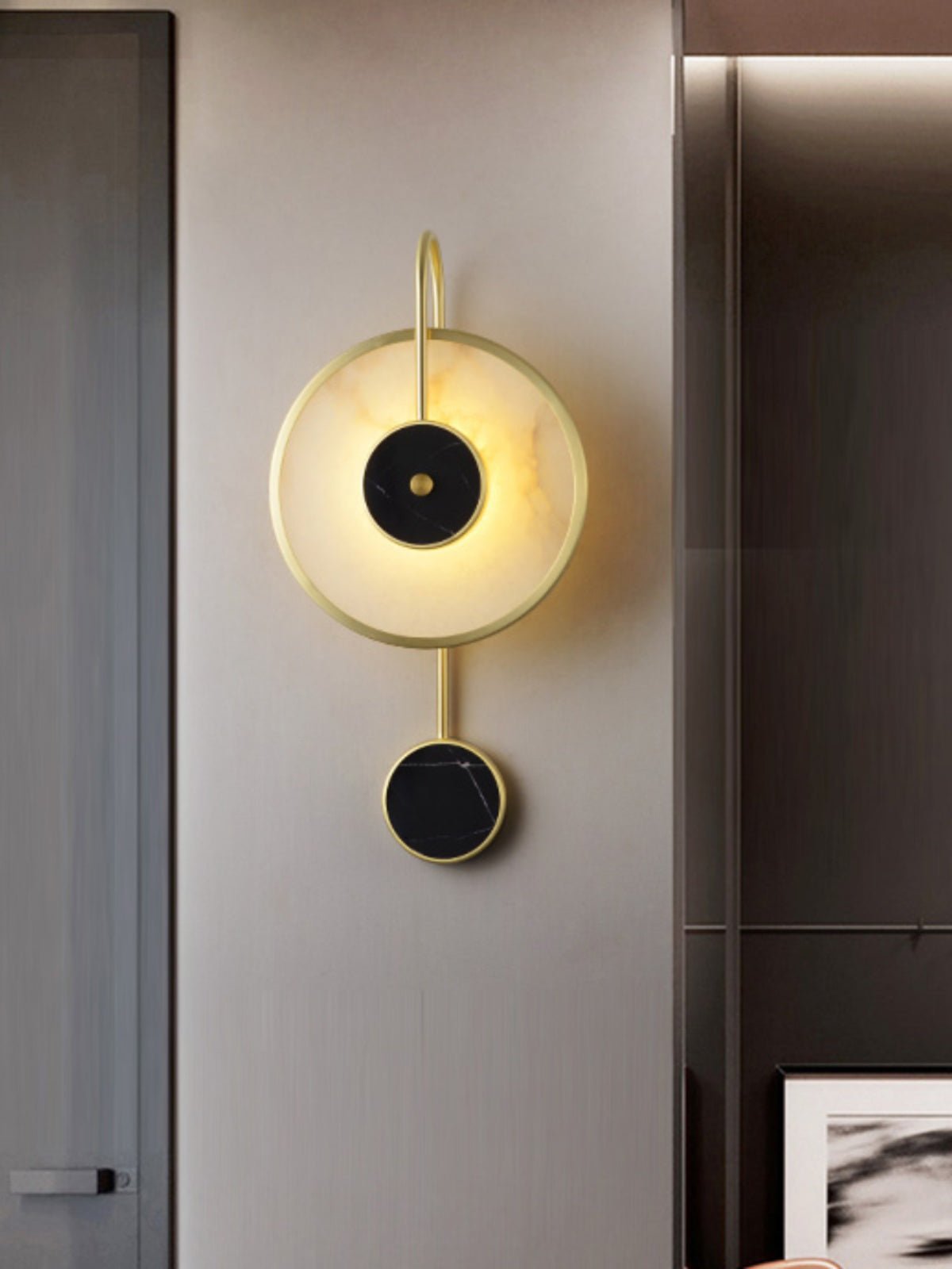 Merdin Alabaster Wall Light