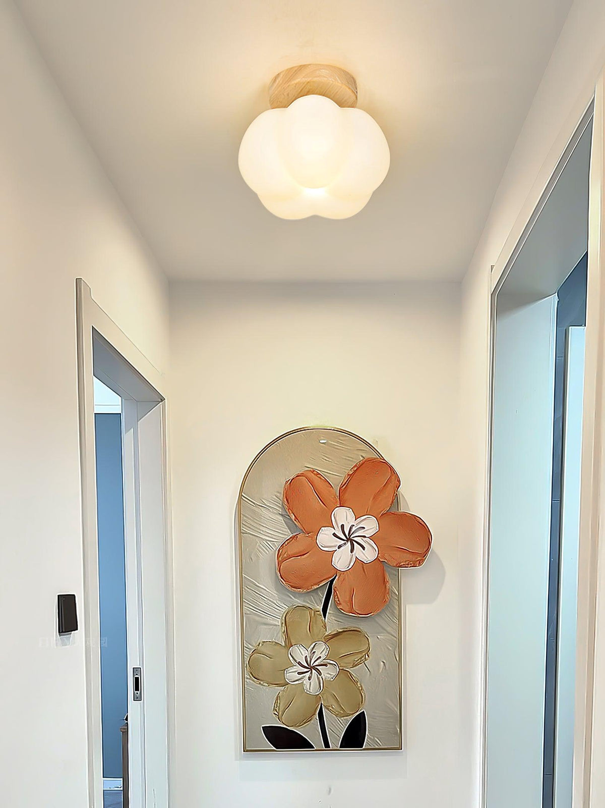 Vontes Nordic Art Flower Mini Ceiling Lamp